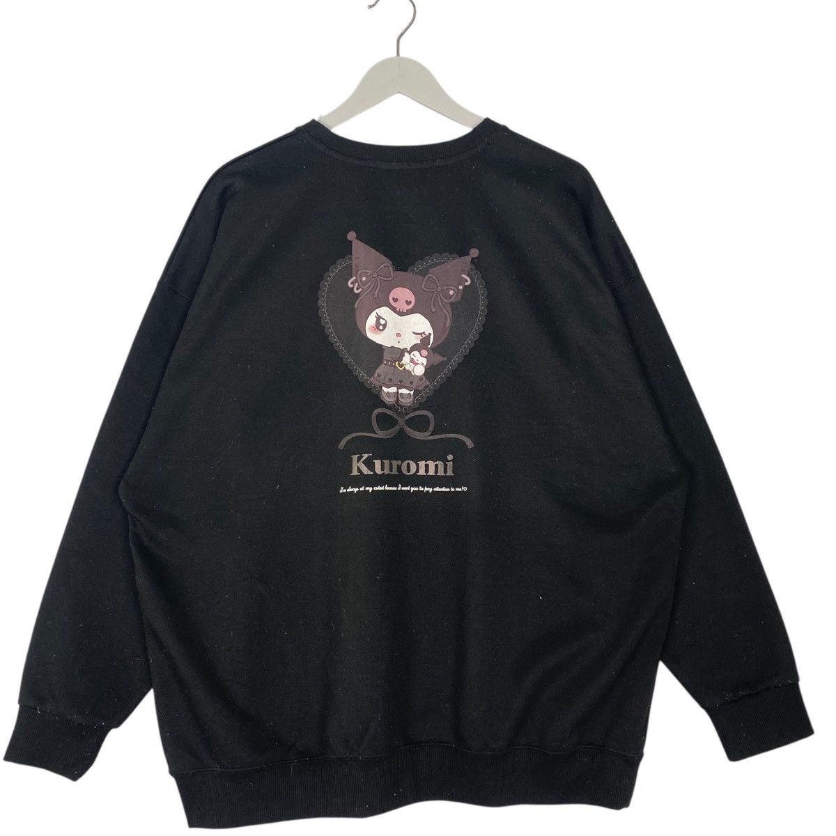 Other Vintage Kuromi Cartoon Crewneck Sweatshirt Black Pullover Size US L / EU 52-54 / 3 - 5 Thumbnail