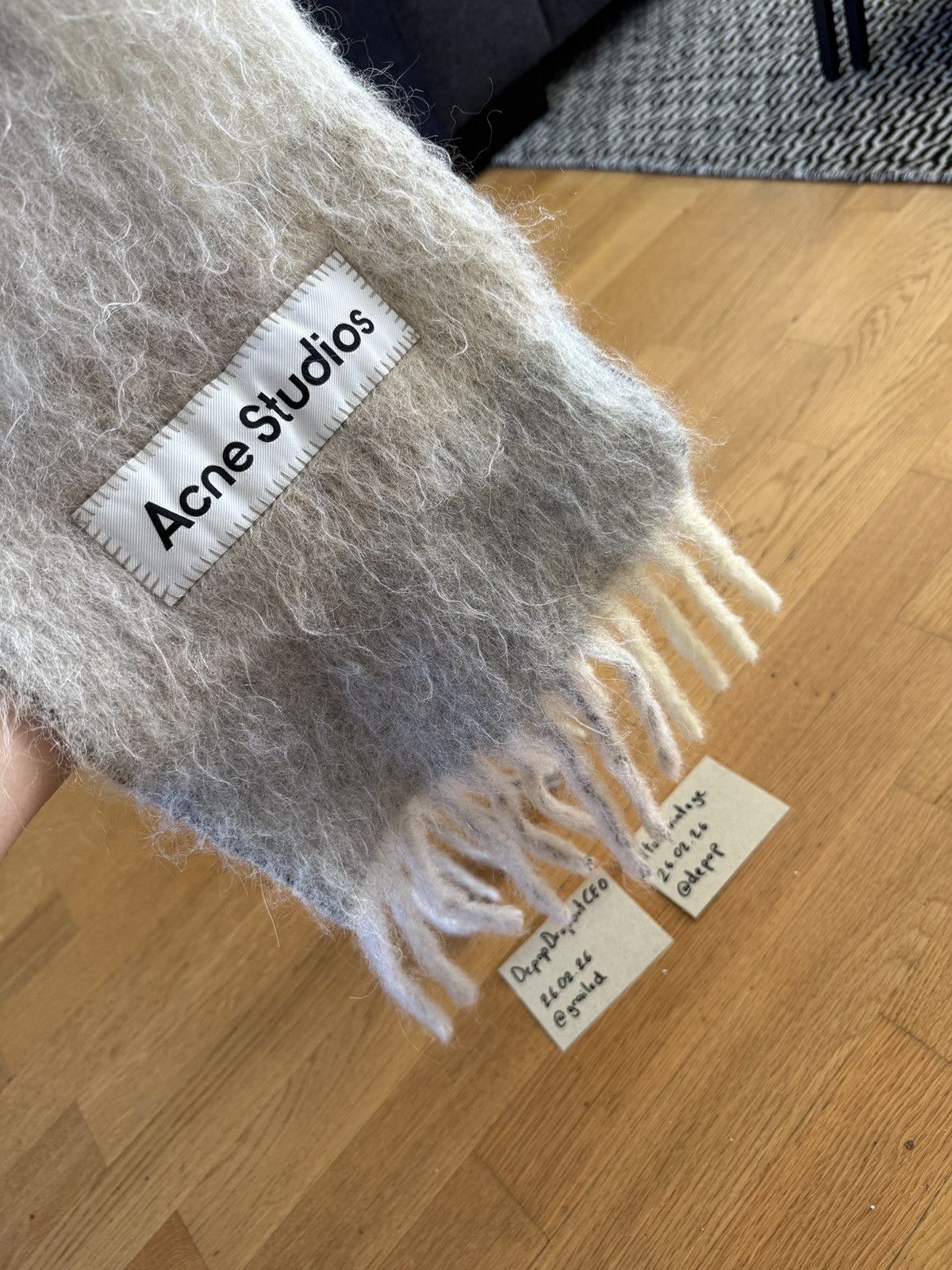 Acne Studios Acne Studios Scarf Size ONE SIZE - 4 Thumbnail