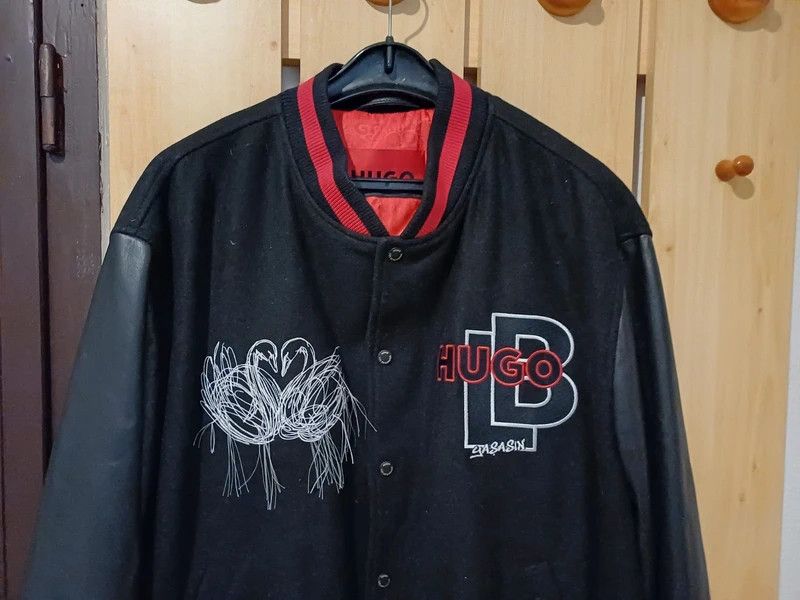 Hugo Boss HUGO x Les Benjamins Oguz Bomber Jacket Size US L / EU 52-54 / 3 - 3 Thumbnail