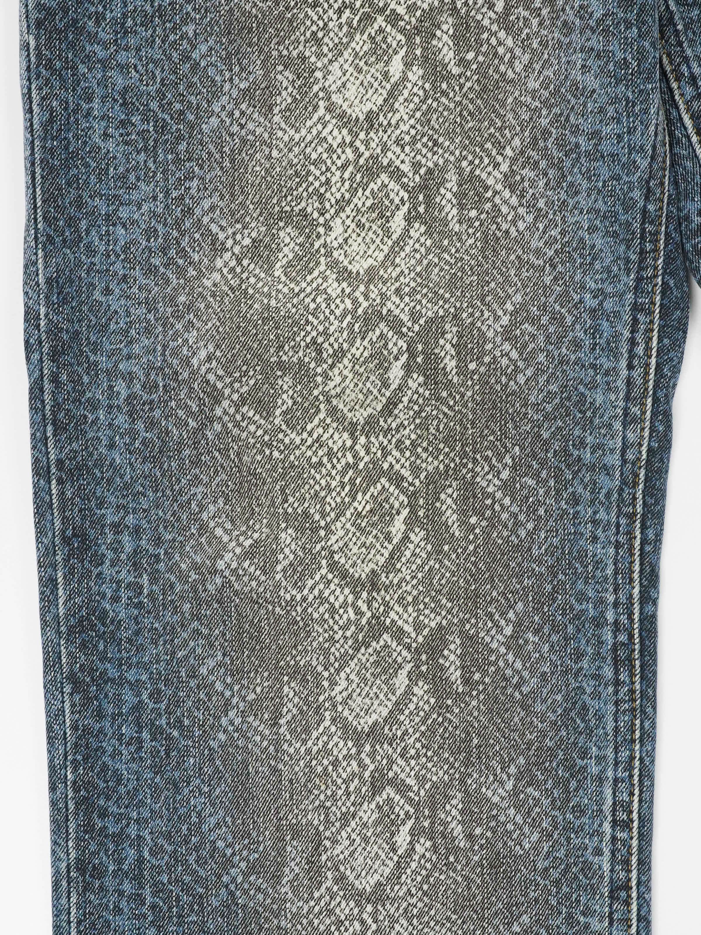 Hysteric Glamour × Japanese Brand Cool drive striker snake print and embroidered jeans Size US 30 / EU 46 - 5 Thumbnail