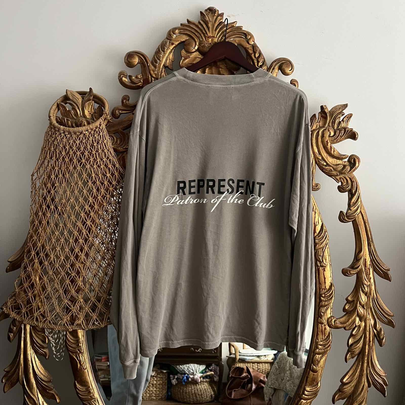 Represent Clo. Represent Men's Owners Club Long Sleeve Sz M Size US M / EU 48-50 / 2 - 1 Thumbnail
