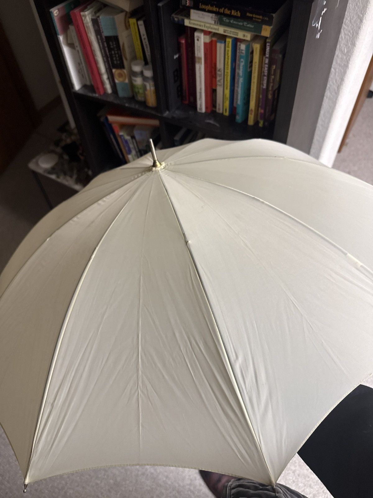 Other Vintage Exotic Cane Handle Umbrella – Crook Wood Handle Size ONE SIZE - 6 Thumbnail