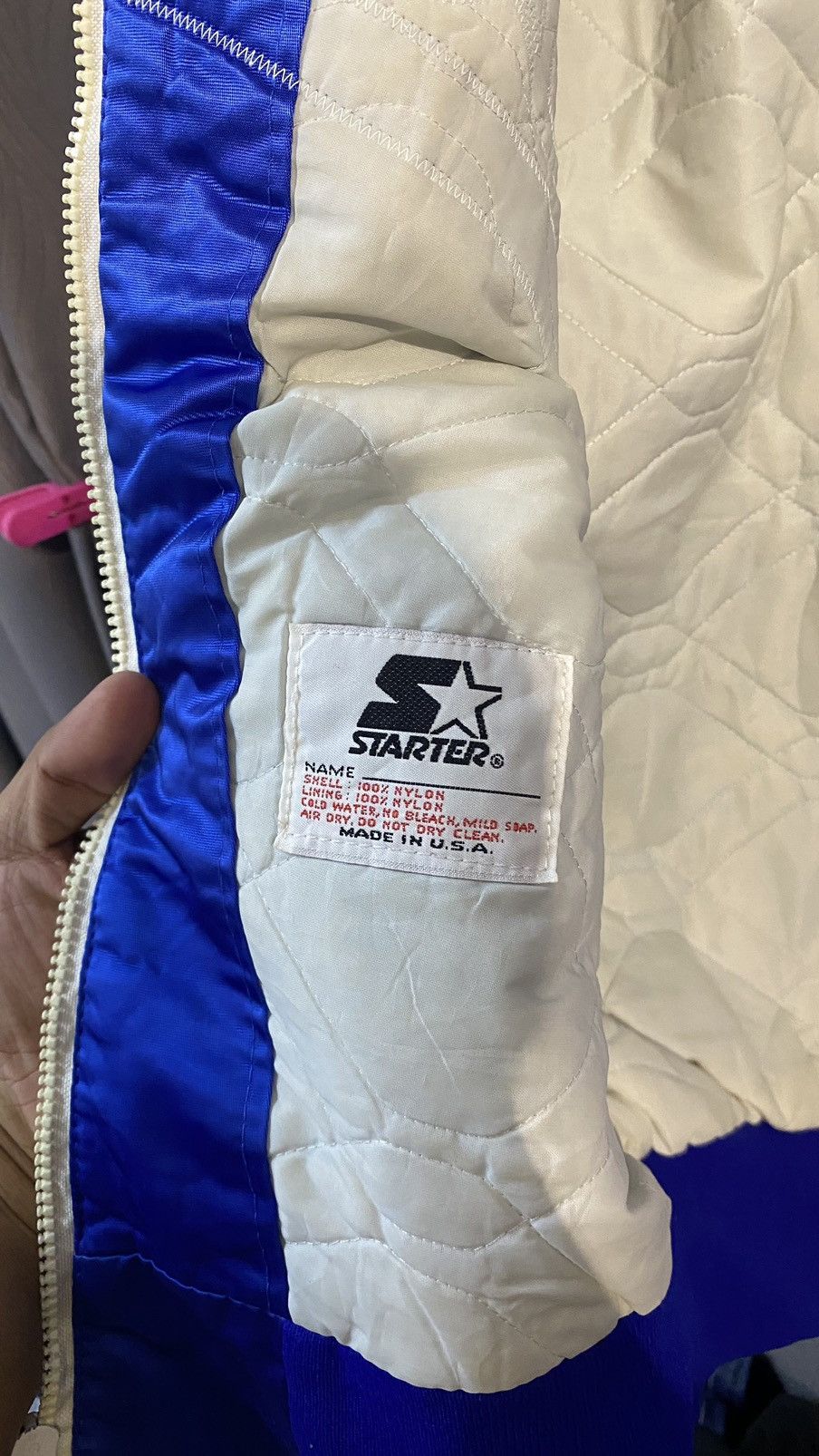 MLB × Vintage VINTAGE 80s-90s LA DODGERS STARTER JACKET MEDIUM Size US M / EU 48-50 / 2 - 9 Thumbnail
