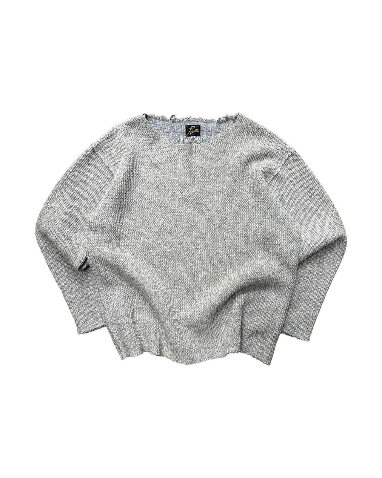 Needles Needles Wool Knit Sweater Grey Medium Size US M / EU 48-50 / 2 - 1 Thumbnail