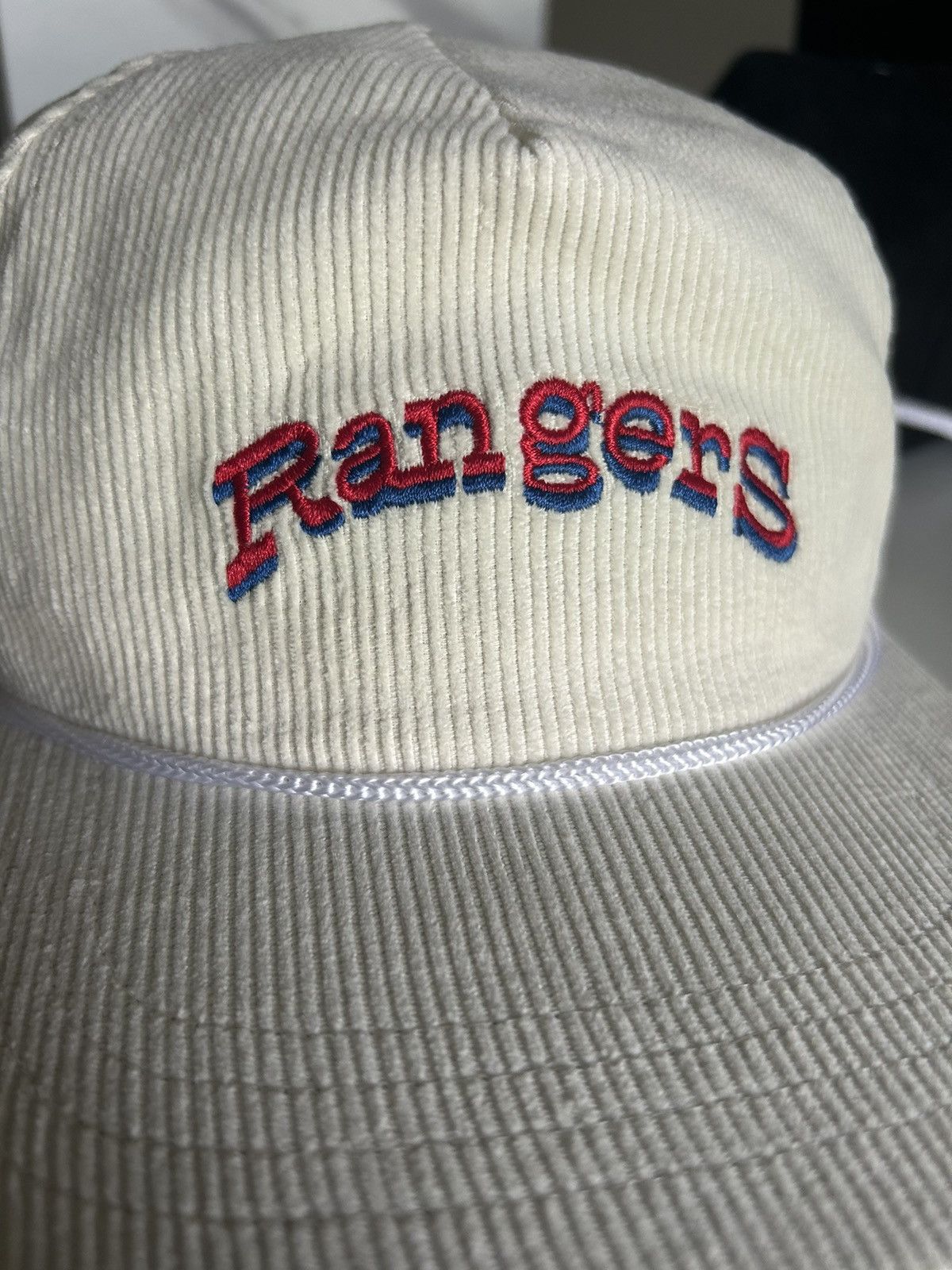 Vintage Rangers Corduroy SnapBack Size ONE SIZE - 2 Thumbnail
