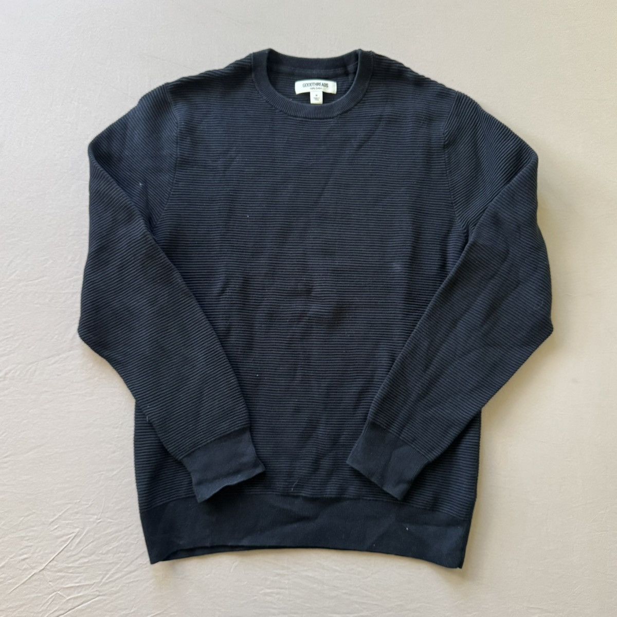 Other GoodThreads Ottoman Stitch Crewneck Sweater Size US M / EU 48-50 / 2 - 1 Thumbnail