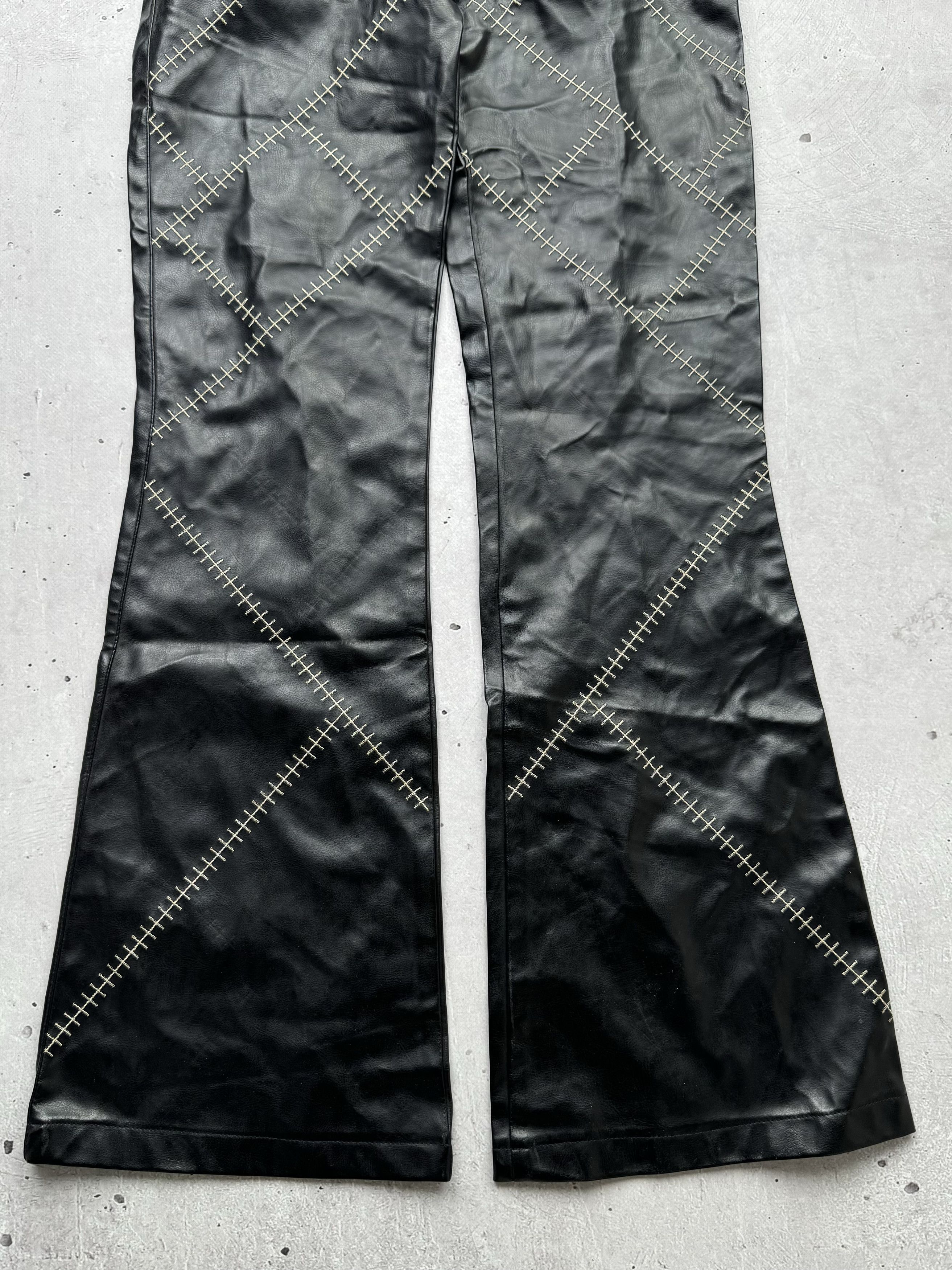 Vintage Vintage Amazing Flared Pants Size 26" / US 2 / IT 38 - 3 Thumbnail