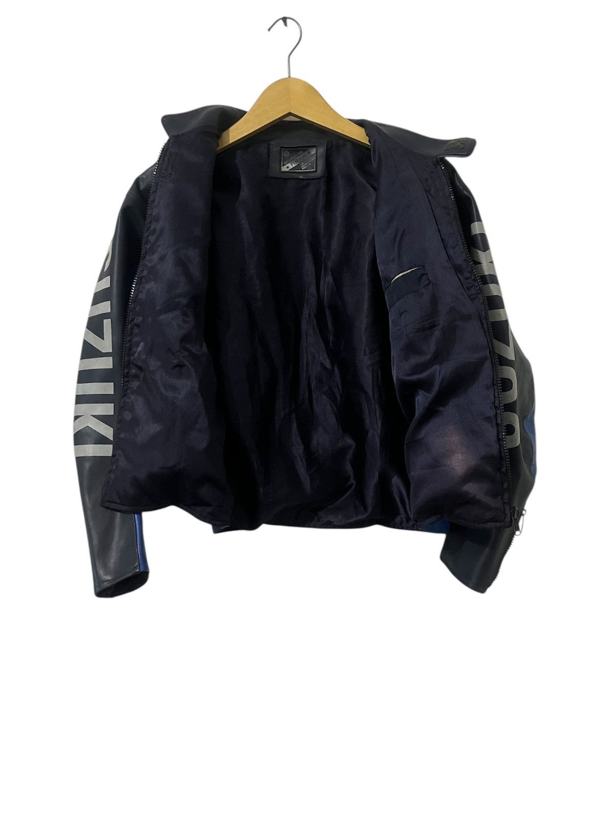 Vintage Fin Fin 2000s Racing Motorcycles Vintage Leather Jacket Size US S / EU 44-46 / 1 - 6 Thumbnail