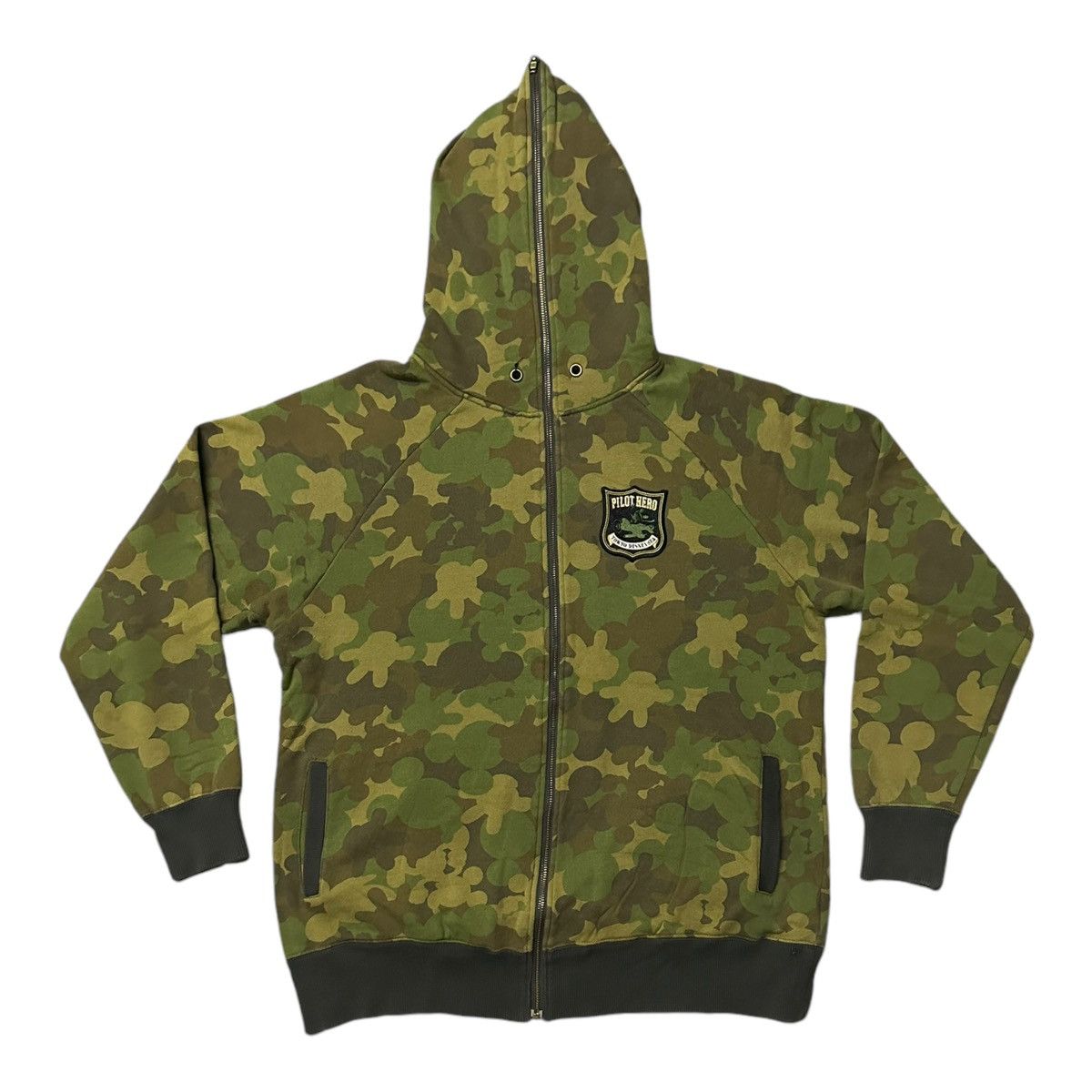Disney Mickey mouse full zipper inspire bape fullprinted hoodie Size US L / EU 52-54 / 3 - 1 Thumbnail