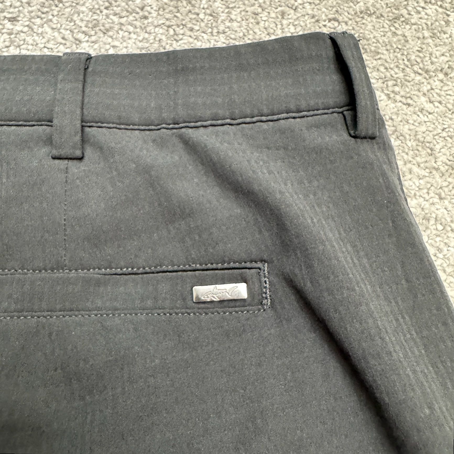 Vintage Greg Norman Shorts Mens 40 Black Golf Stretch Outdoor Casual Preppy Performance Mens Size US 40 / EU 56 - 4 Thumbnail