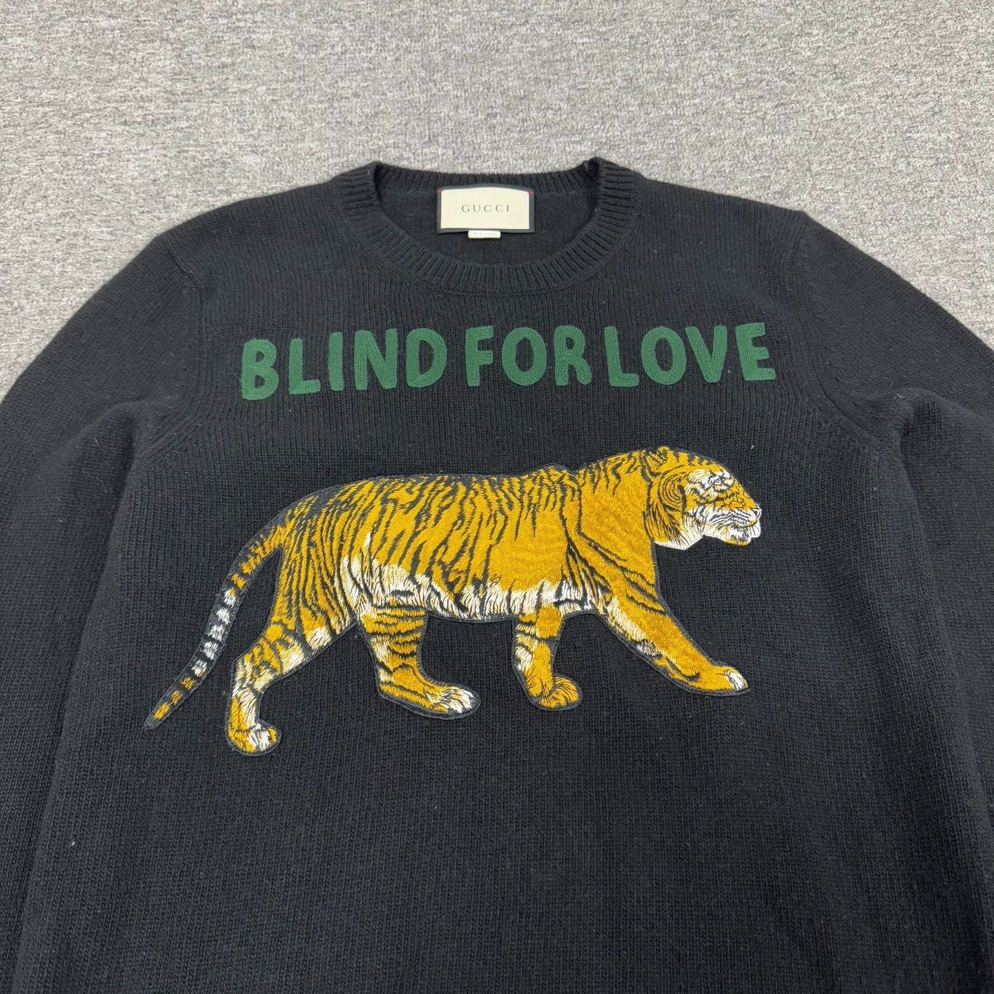 Gucci Gucci Tiger Knit Sweater, 99% New, Size M Size M / US 6-8 / IT 42-44 - 3 Thumbnail