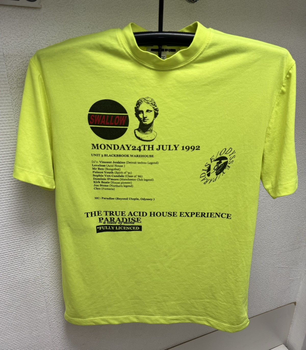 Alexander McQueen Alexander Mcqueen Acid extazy t-shirt L sz Size US L / EU 52-54 / 3 - 1 Thumbnail