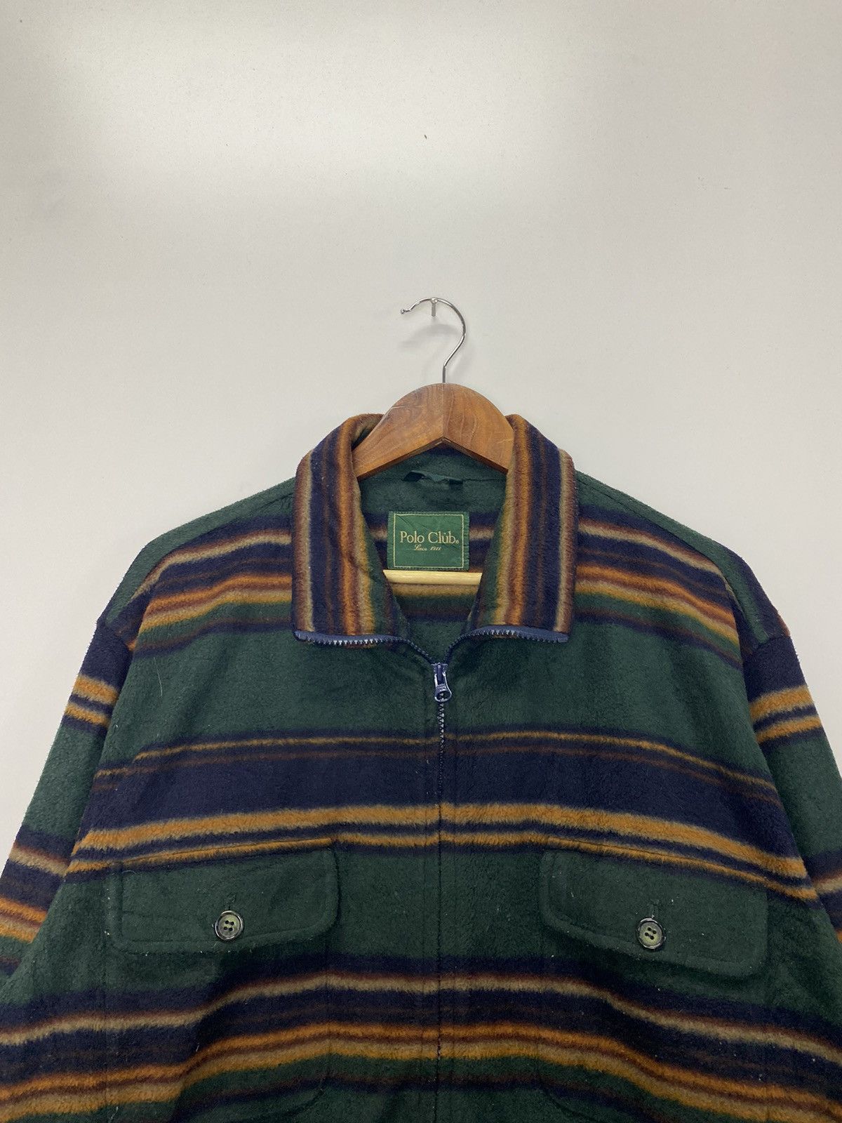 Beverly Hills Polo Club × Vintage Vintage 90’s Polo Club Fleece Jacket Size US M / EU 48-50 / 2 - 6 Thumbnail
