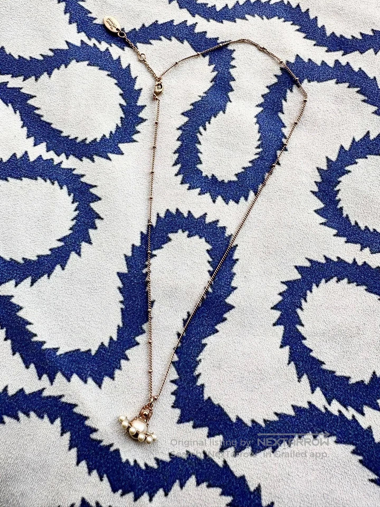 Vivienne Westwood Vivienne Westwood Vintage Pearl Saturn Necklace. Size ONE SIZE - 3 Thumbnail