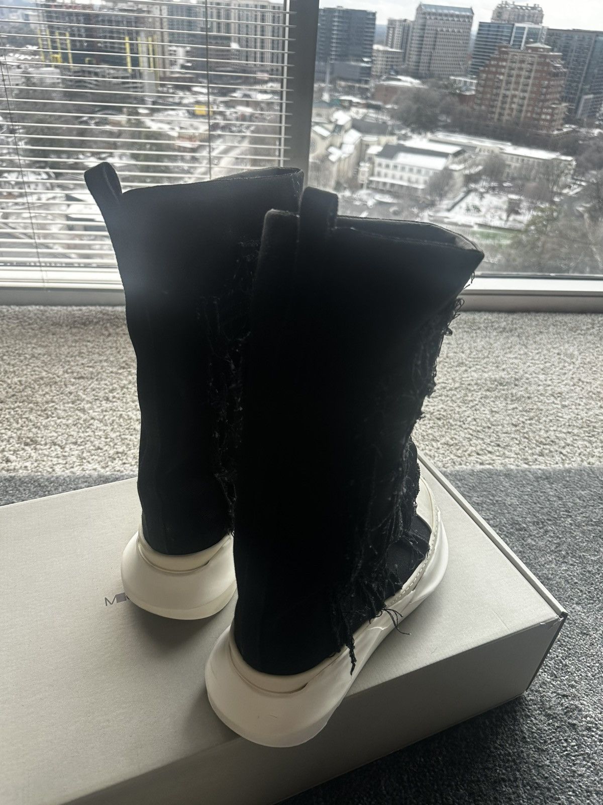 Rick Owens Rick Owens Slashed Fogachine Size US 11 / EU 44 - 7 Thumbnail