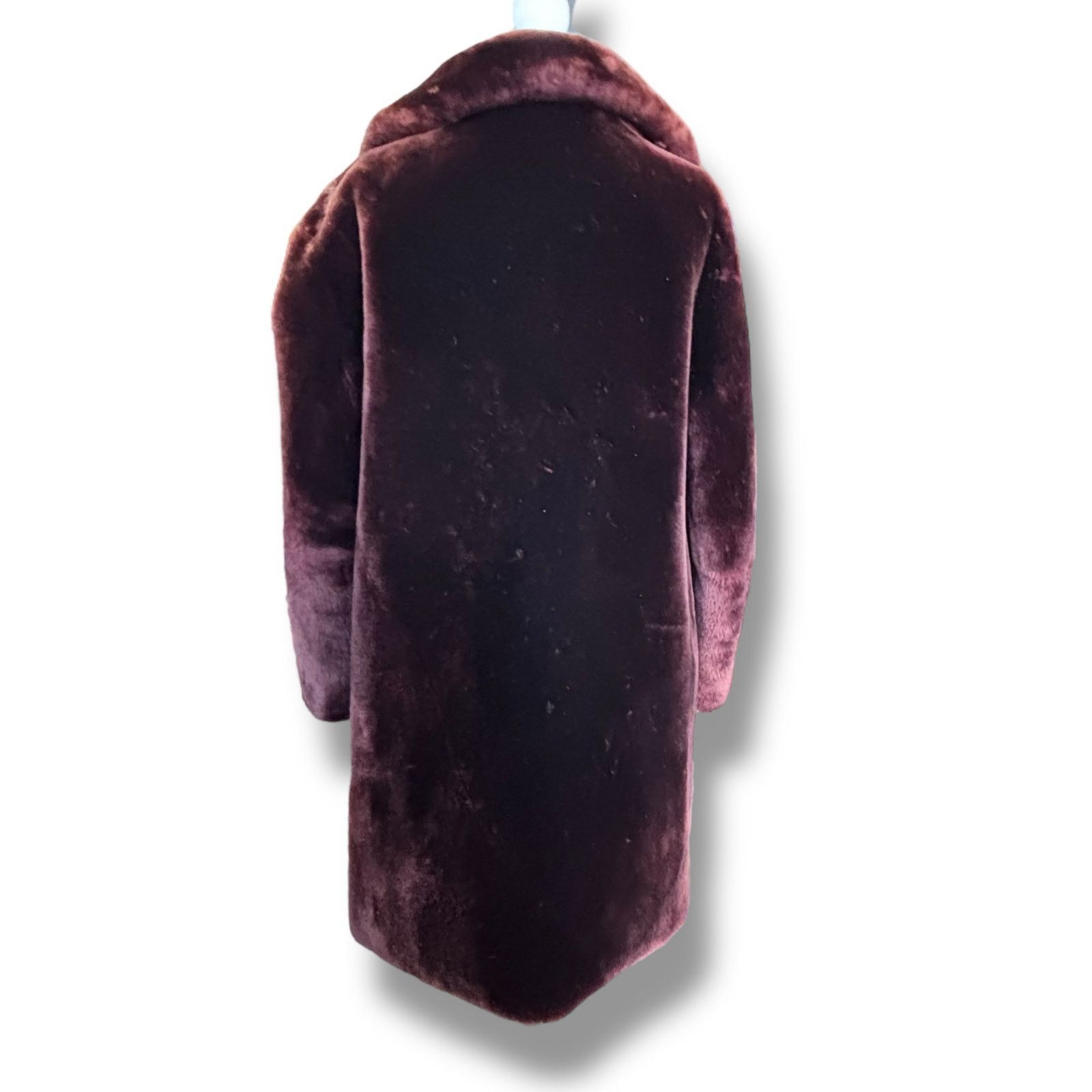 Vintage Vintage 50s Rifkens Dark Brown Mink Fur Coat Satin Lined MCM Size M / US 6-8 / IT 42-44 - 2 Thumbnail