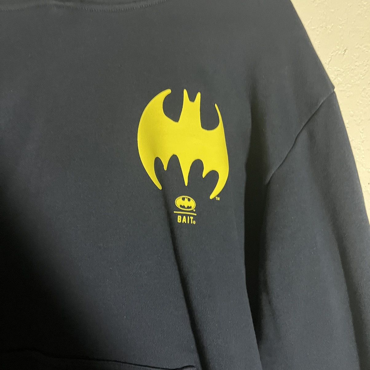 Bait Sz M Bait Batman Navy Hooded Sweatshirt Size US M / EU 48-50 / 2 - 4 Thumbnail