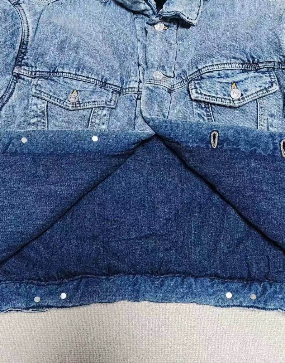 Balenciaga Balenciaga 22fw Padded Washed Cotton Denim Ja2412-Nextarrow Size XS / US 0-2 / IT 36-38 - 3 Thumbnail