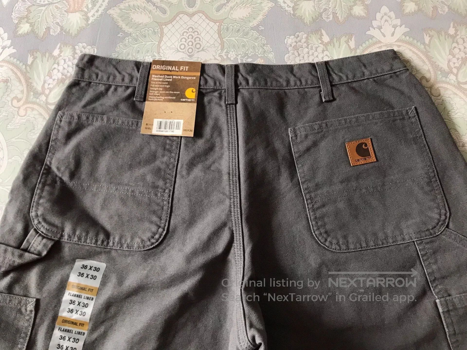 Carhartt Carhartt B111 Washed Canvas Work Pants. Size US 36 / EU 52 - 5 Thumbnail