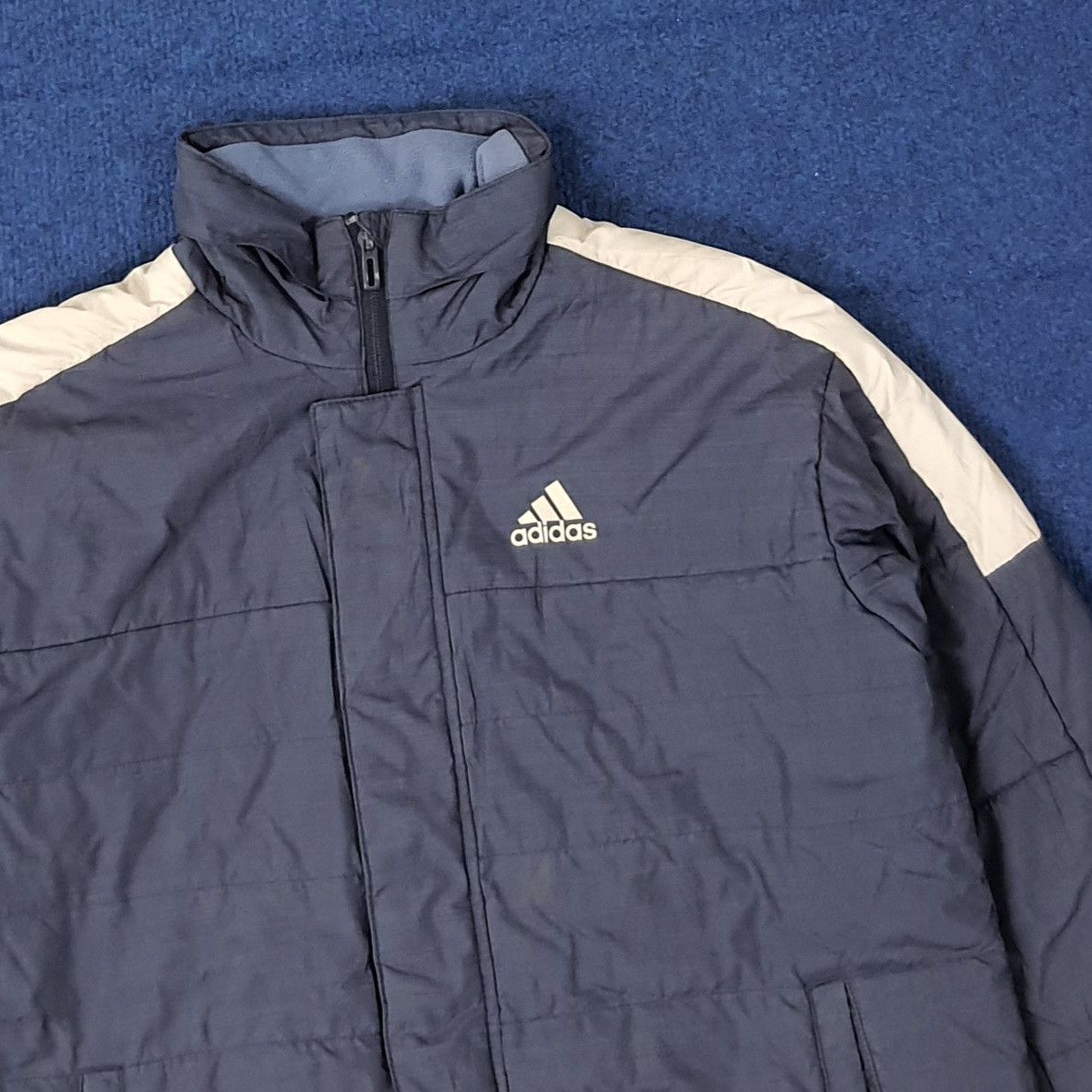 Adidas Vintage Adidas Sports Trench Jacket C261N25 Size US S / EU 44-46 / 1 - 4 Thumbnail