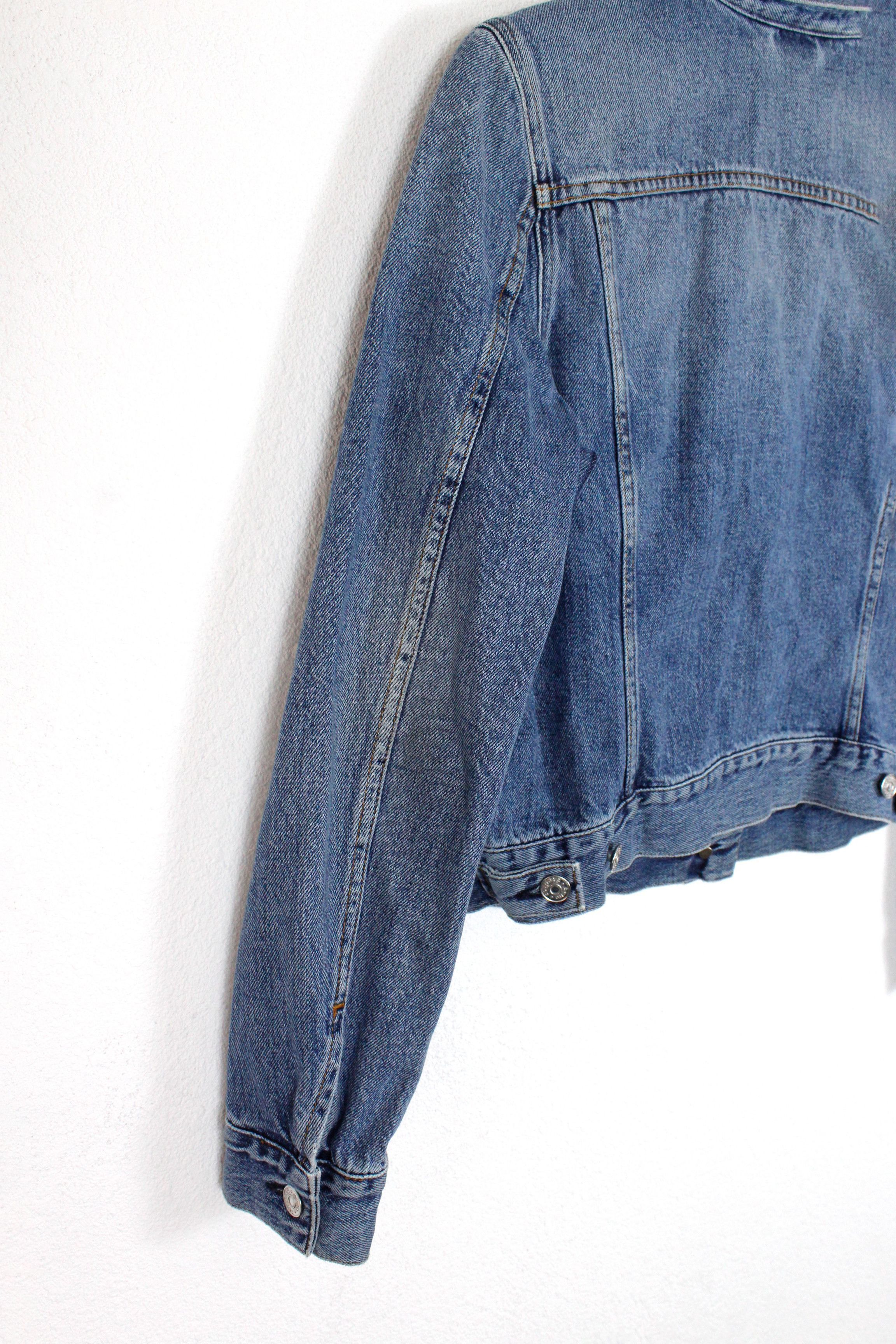 Acne Studios × Denime × Jean Womens Acne Studios Top Mid VTG Denim Jeans Jacket Size XS / US 0-2 / IT 36-38 - 5 Thumbnail