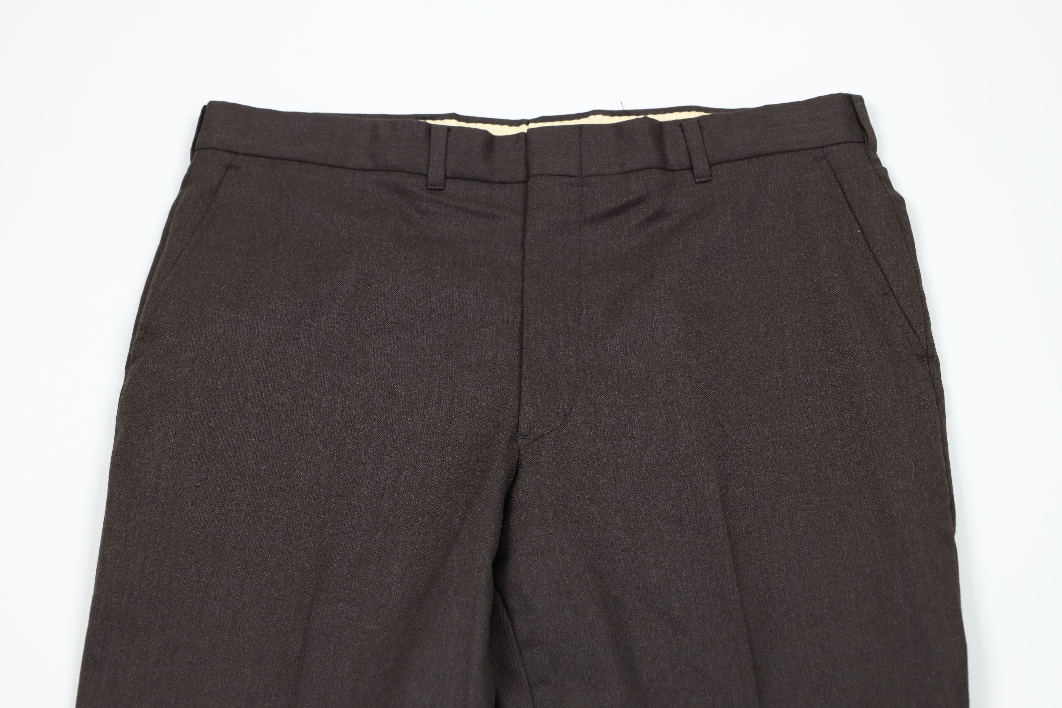 Vintage Vintage 60s 70s Streetwear Bottoms Chino Pants Brown USA Size US 34 / EU 50 - 2 Thumbnail