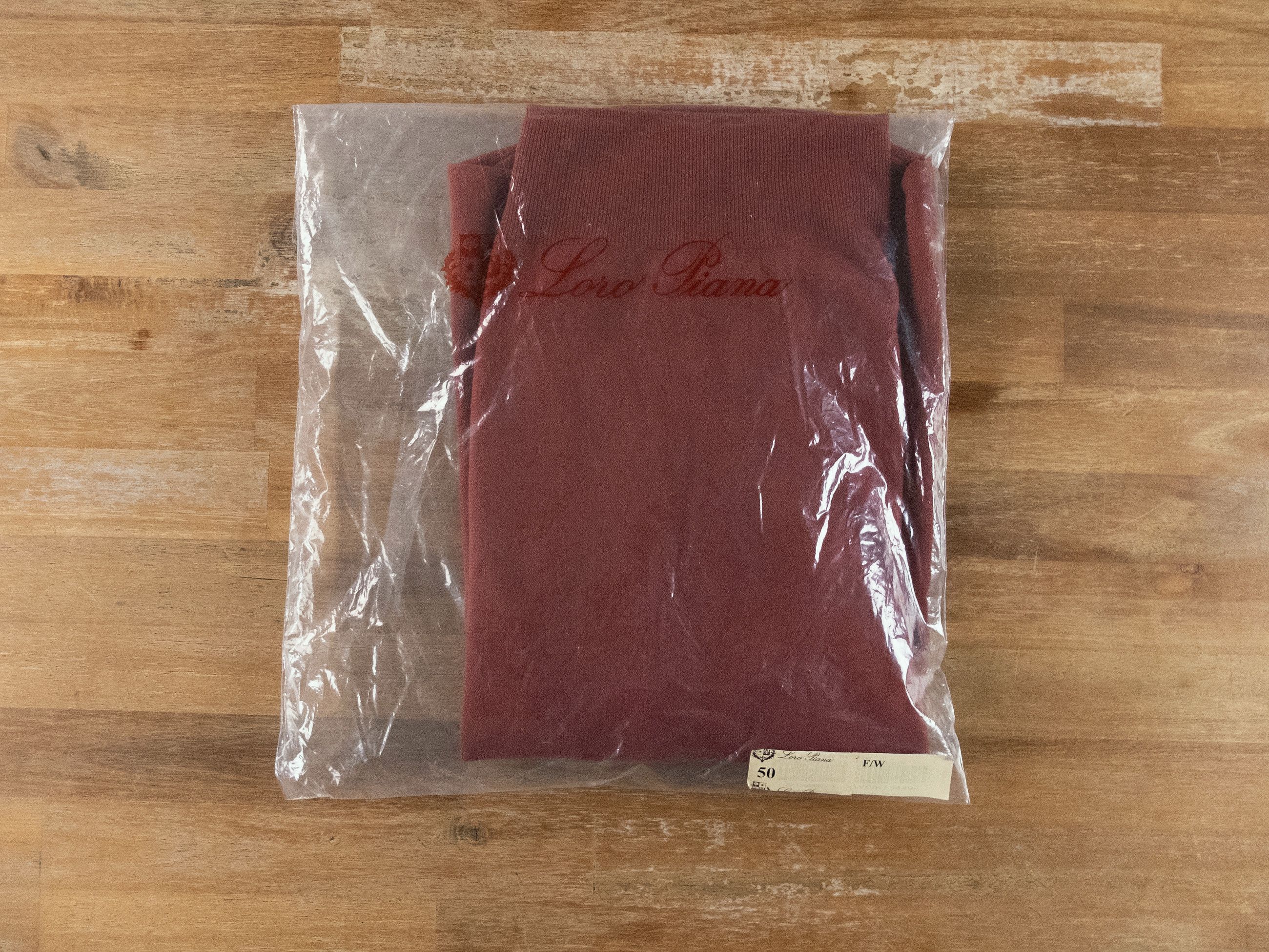Loro Piana LORO PIANA brick red baby cashmere sweater Medium Size US M / EU 48-50 / 2 - 8 Thumbnail