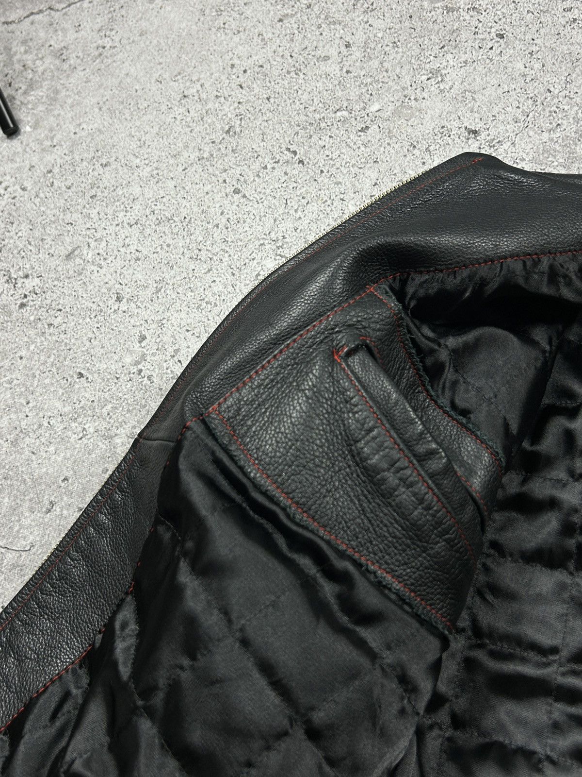Diesel Diesel archive 00s leather biker jacket Size US L / EU 52-54 / 3 - 15 Thumbnail