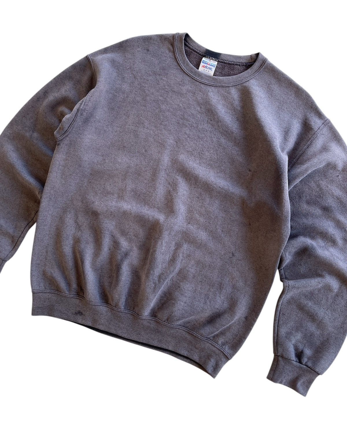 Vintage 90s Sunfaded Crewneck Sweatshirt Size US M / EU 48-50 / 2 - 1 Thumbnail