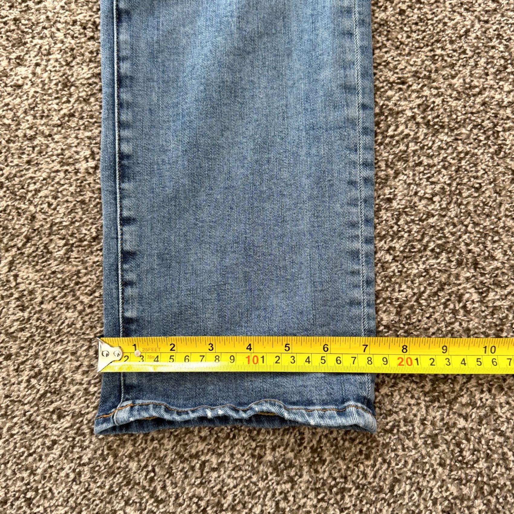 American Eagle Outfitters American Eagle Original Straight Jeans Men’s 32x31 Blue Next Level Flex Denim Size US 32 / EU 48 - 4 Thumbnail