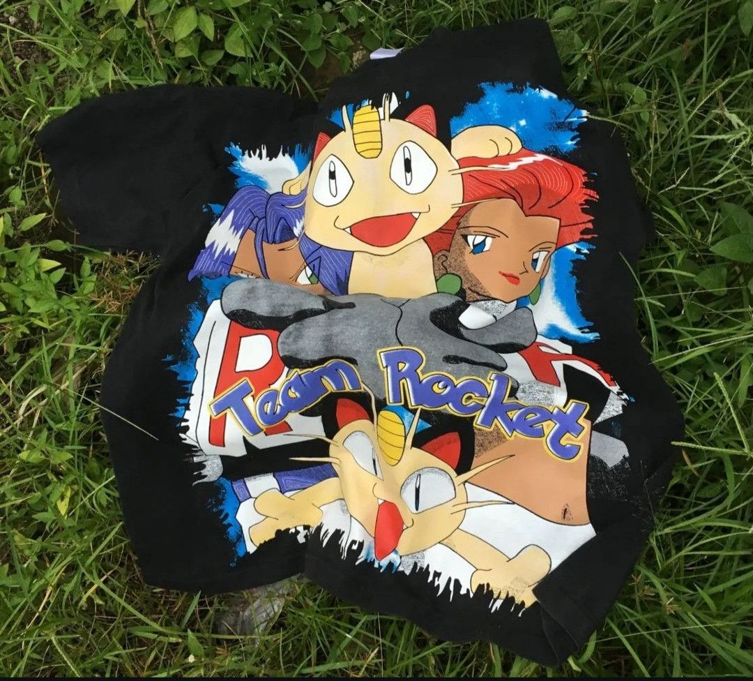 image of 1 x 1 Of 1 Limited Pokemon Team Rocket The Original Villain in Black, Men's (Size XL)