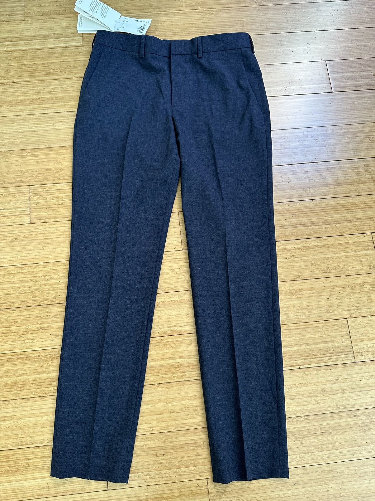 Cos COS Wool Dress Trousers Slim Fit 32R NWT Tailored Navy Size US 32 / EU 48 - 1 Thumbnail