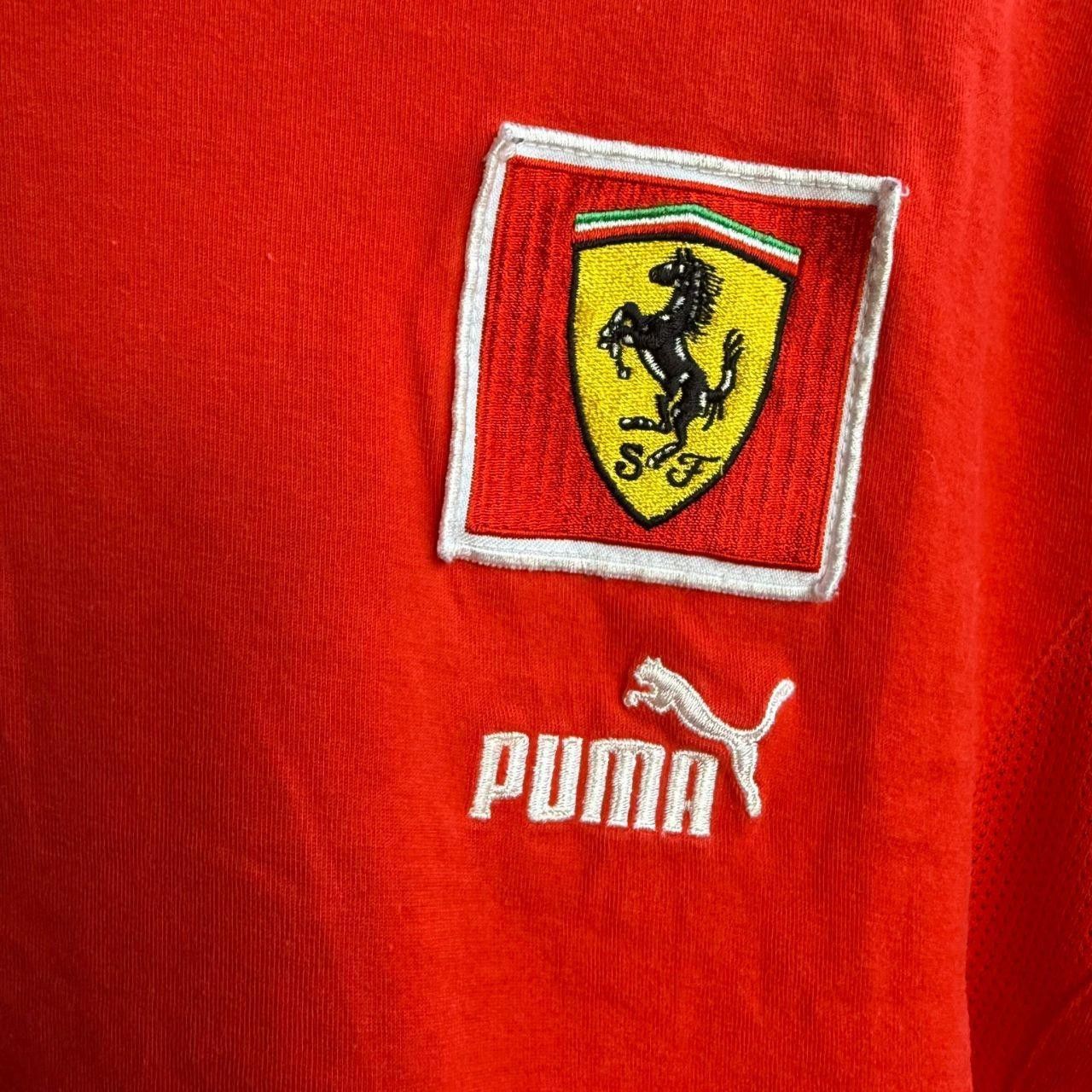 Vintage Ferrari T shirt Racing f1 puma red Size US M / EU 48-50 / 2 - 4 Thumbnail