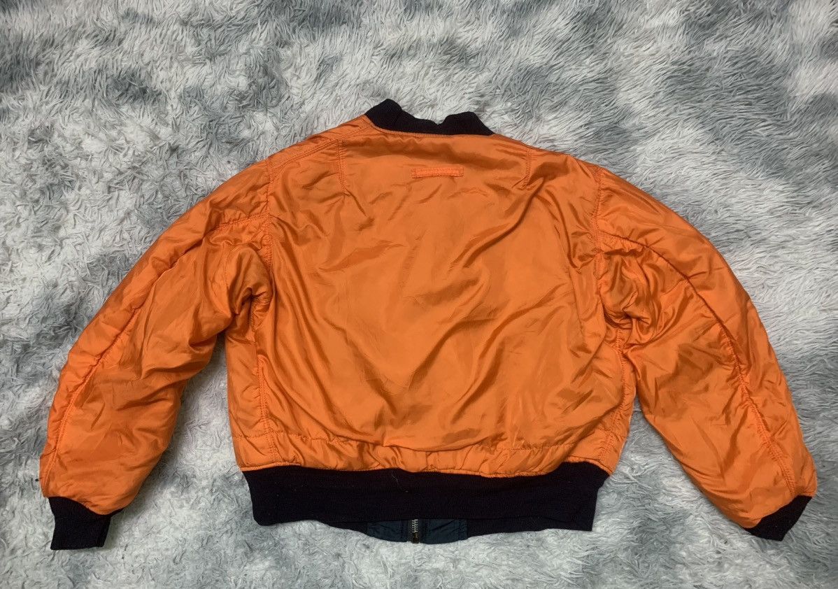 Alpha Industries × Vintage 90s ALPHA INDUSTRIES SUNFADED REVERSIBLE JACKET Size US L / EU 52-54 / 3 - 4 Thumbnail