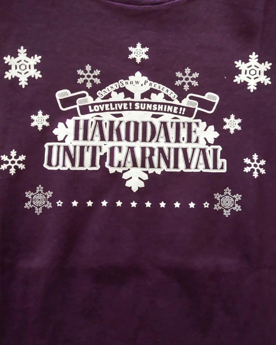 Anime × Japanese Brand Love Live Sunshine! Hakodate Unit Carnival Anime Idol Tees Size US M / EU 48-50 / 2 - 2 Thumbnail