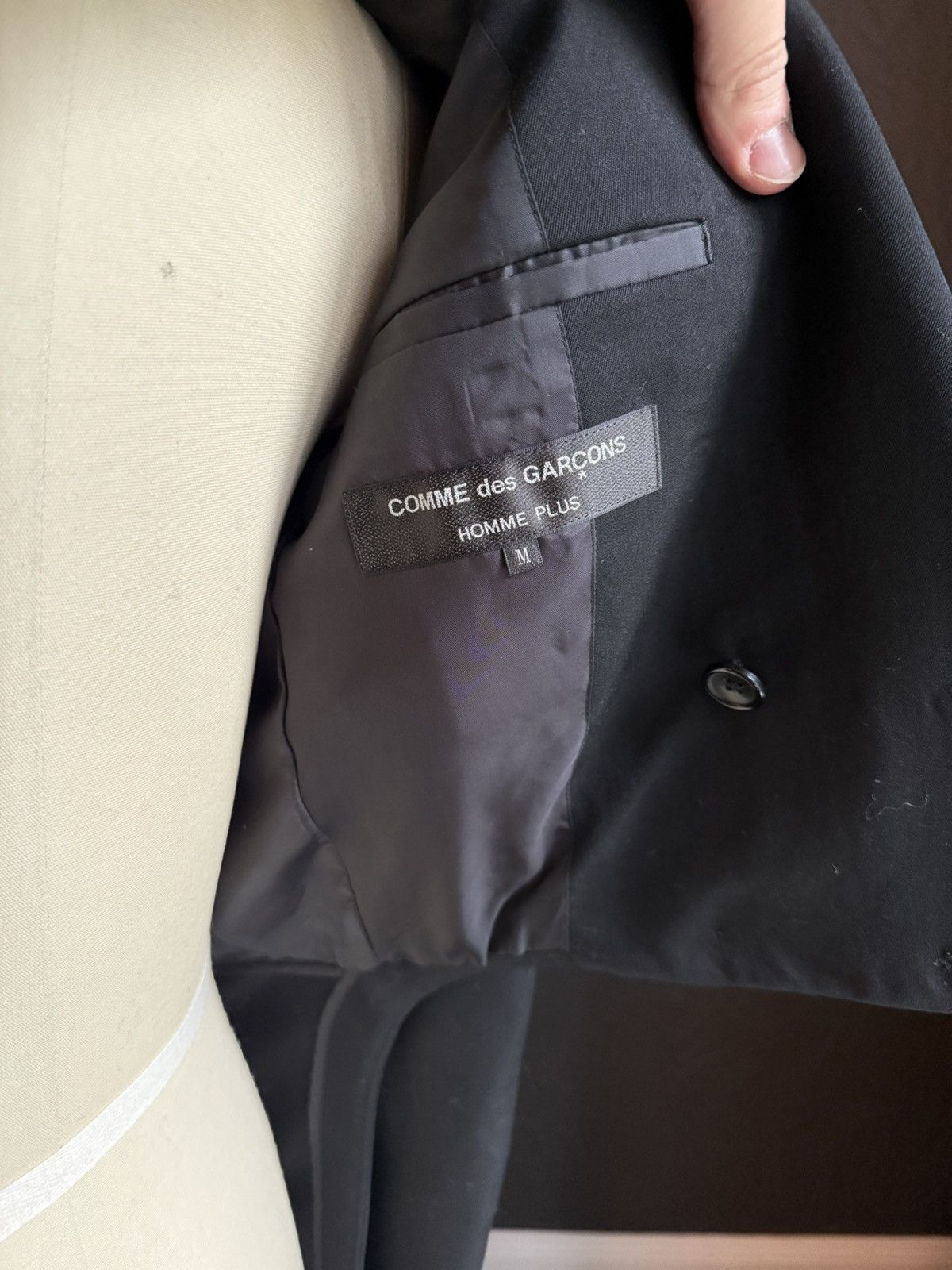 Comme des Garcons Homme Plus Comme des garçons homme plus backwards tailcoat Size 38R - 7 Thumbnail