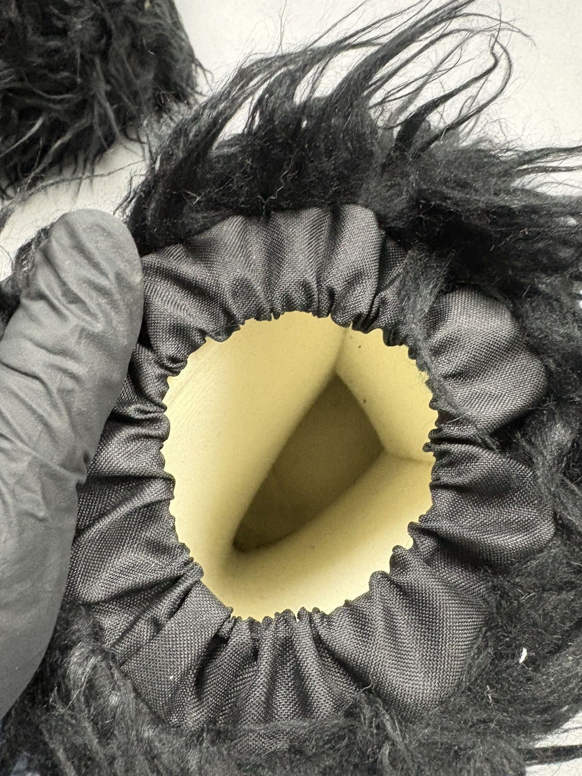 If Six Was Nine FAUX FUR RICK OWENS VIBE OVERSIZED YETI BOOTS LGB STYLE Size US 7 / IT 37 - 8 Thumbnail