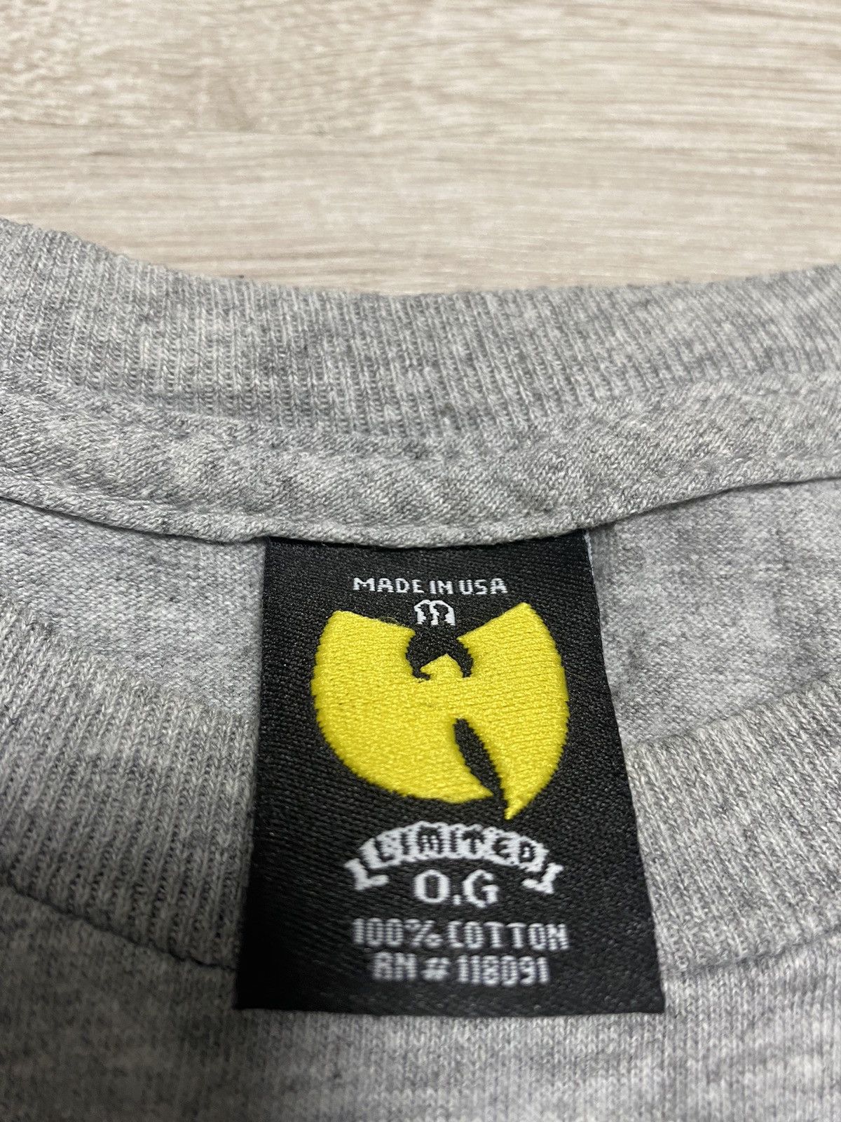 Vintage Vintage Wu Tang Clan Limited OG USA The Crime Side size S Size US S / EU 44-46 / 1 - 3 Thumbnail
