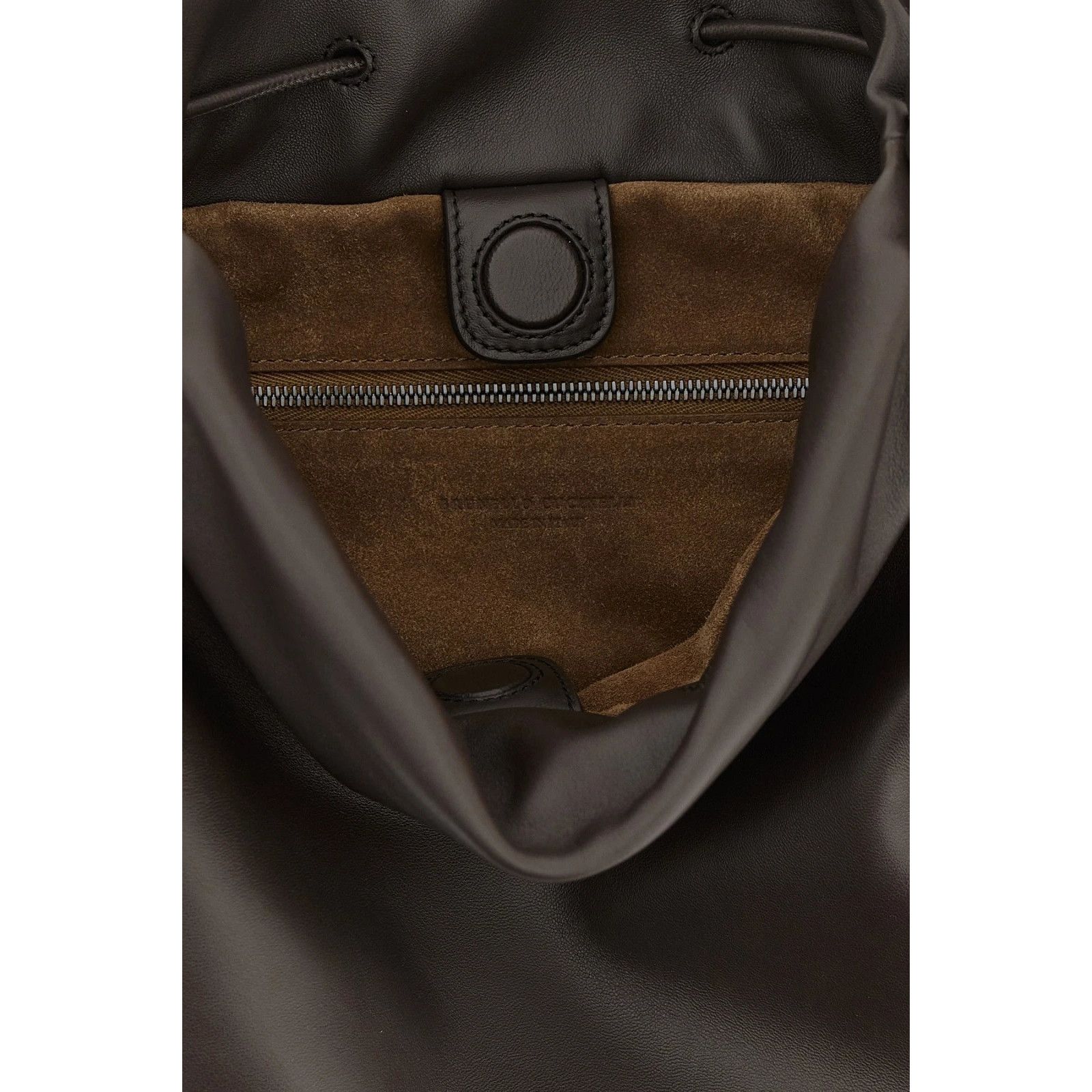 Brunello Cucinelli BRUNELLO CUCINELLI $4400 Brown Bucket Bag New & Authentic Size ONE SIZE - 4 Thumbnail