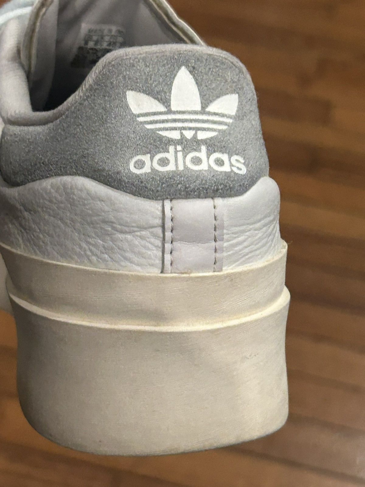 Adidas Adidas Original Superstar Bonega White Almost Blue 2022 Size US 8 / IT 38 - 8 Thumbnail