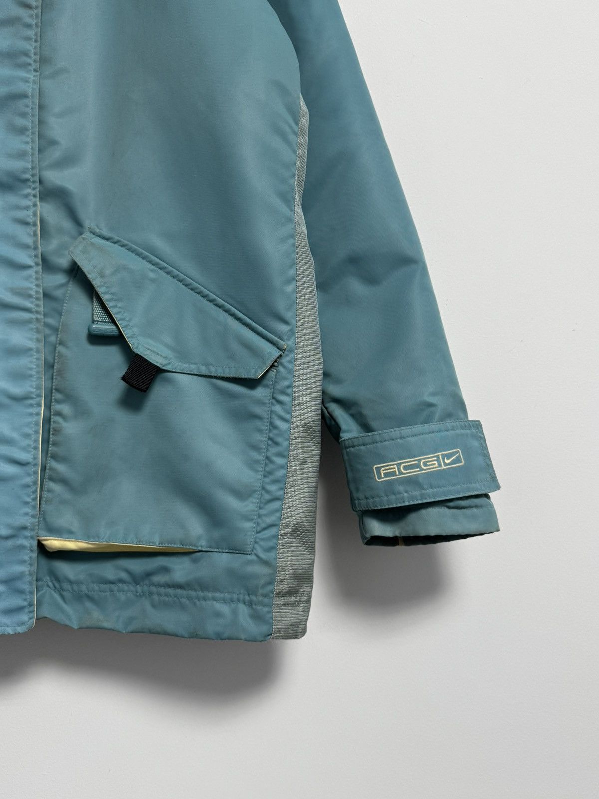 Nike ACG Nike Women's ACG Hooded Full Zip Mid Length Coat Jacket Size M / US 6-8 / IT 42-44 - 2 Thumbnail