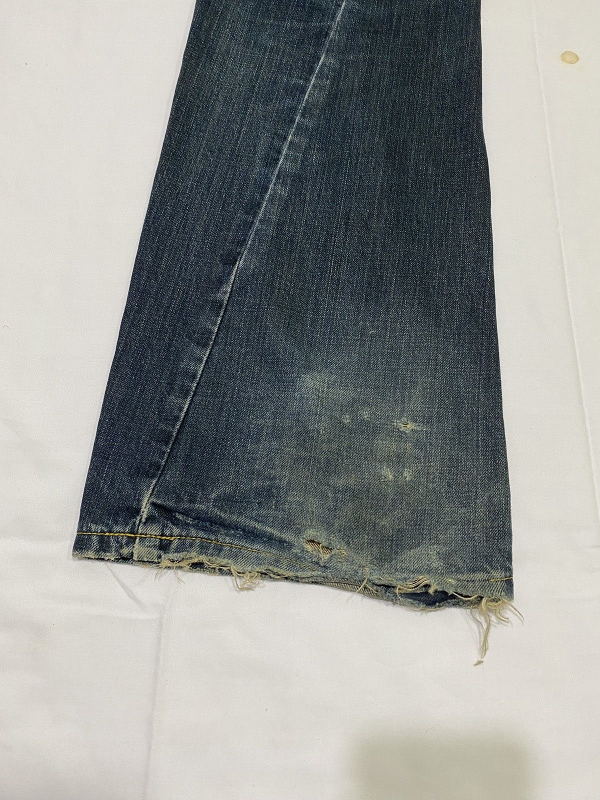 Lee Vintage Lee flare spinal twist jeans Size US 35 - 15 Thumbnail