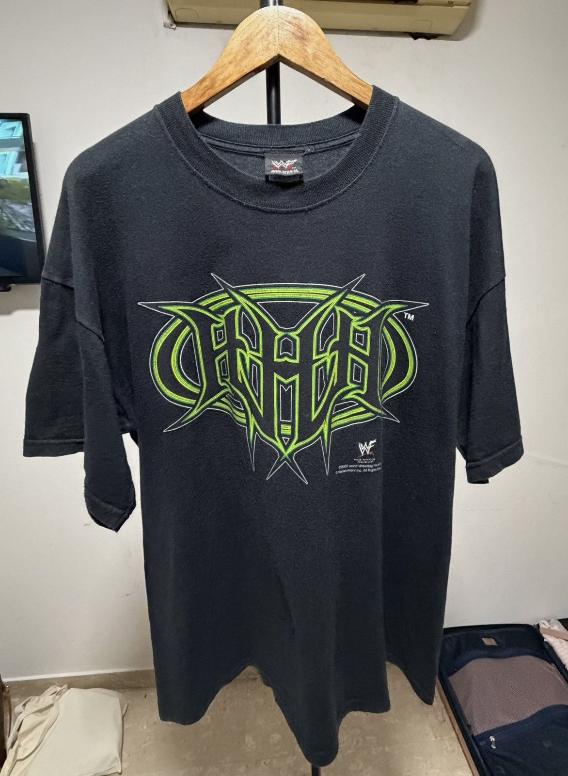 WWF Vintage 2000 WWF Triple H Tee Attitude Era Y2K XL Size US XL / EU 56 / 4 - 4 Thumbnail