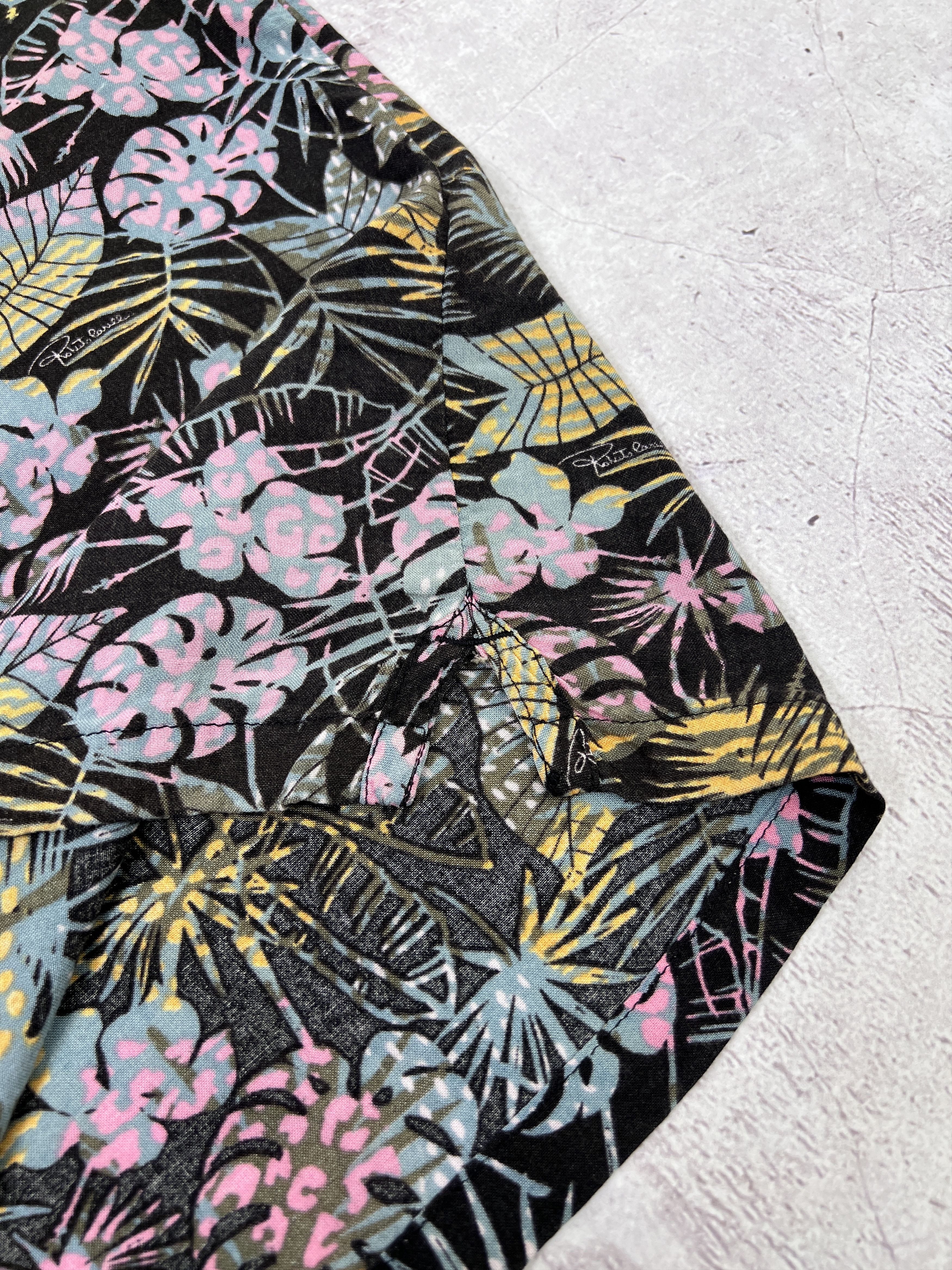Roberto Cavalli Roberto Cavalli Hawaiian Viscose Shirt Floral Pattern Size US L / EU 52-54 / 3 - 7 Thumbnail