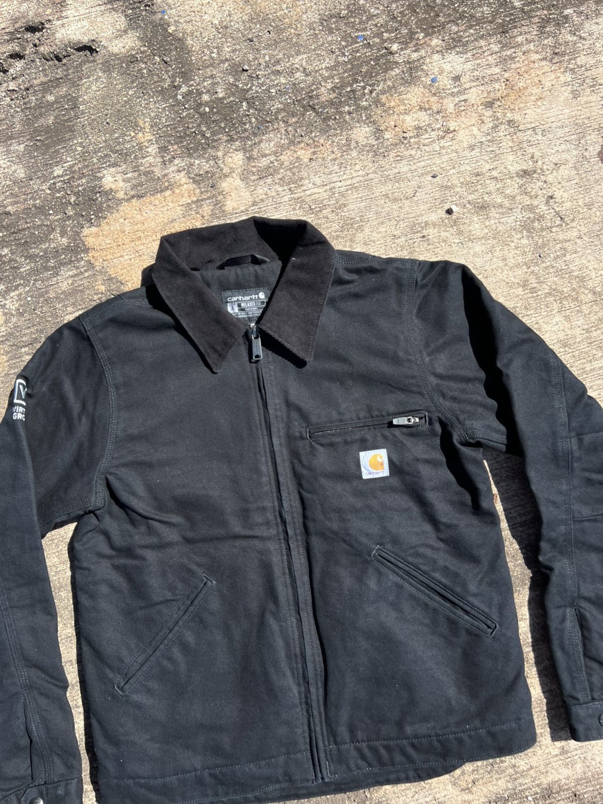 Carhartt × Vintage Carhartt Detroid Black Jacket Size US S / EU 44-46 / 1 - 2 Thumbnail