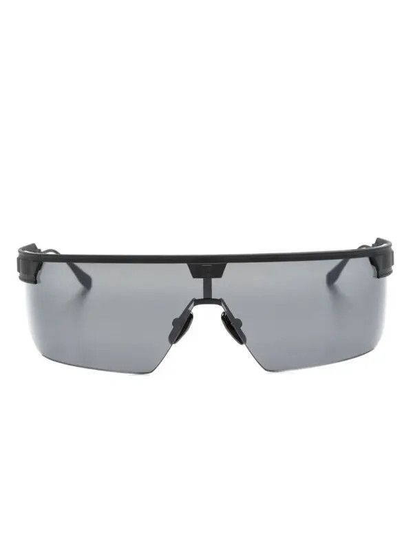 o1s1wg111225 Size:OS/Rectangular Sunglasses in Black/Blue