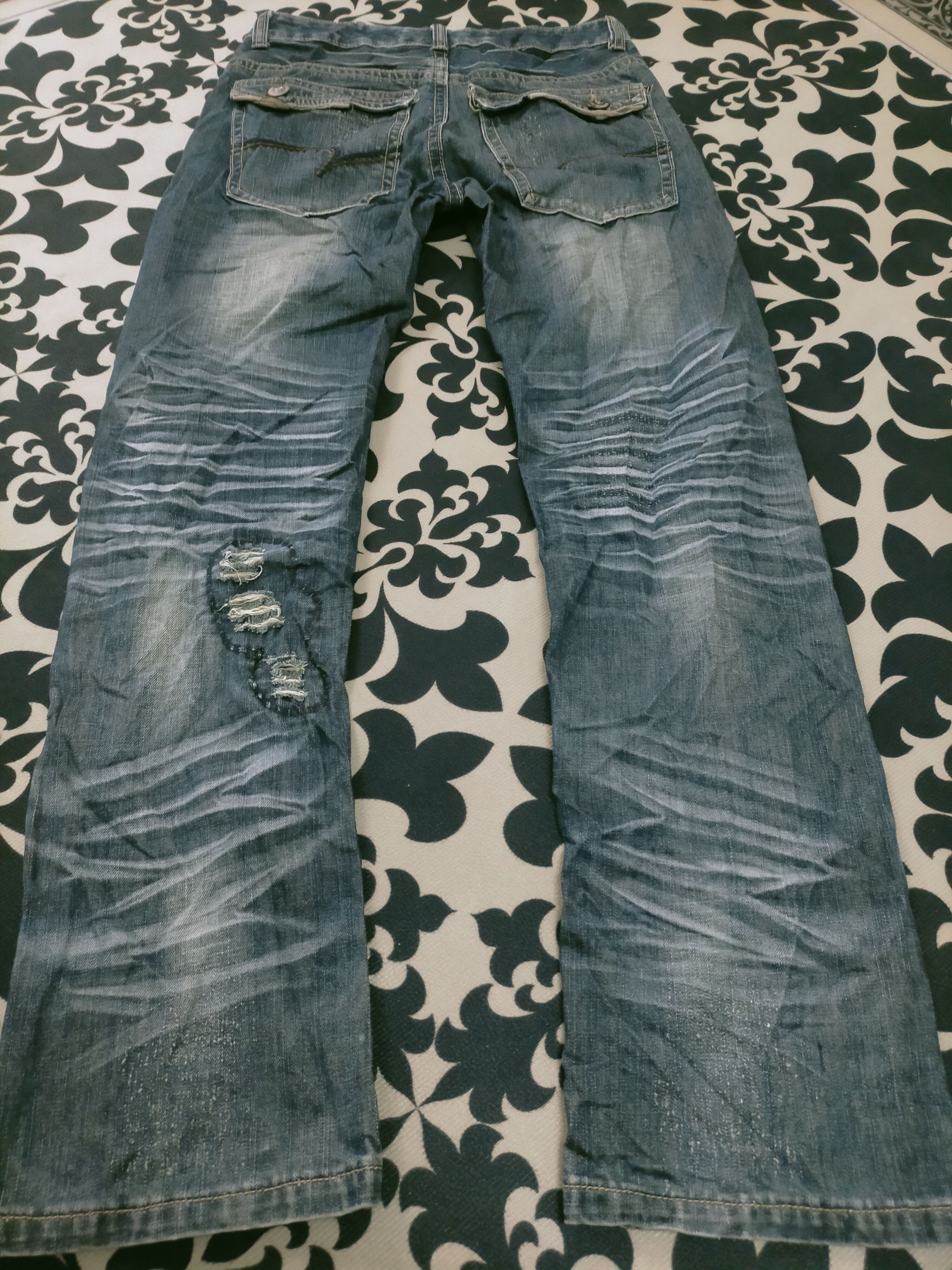 If Six Was Nine × Seditionaries × Undercover 🔥Rare Kouyizu Insane Distressed Jeans Size US 30 / EU 46 - 6 Thumbnail