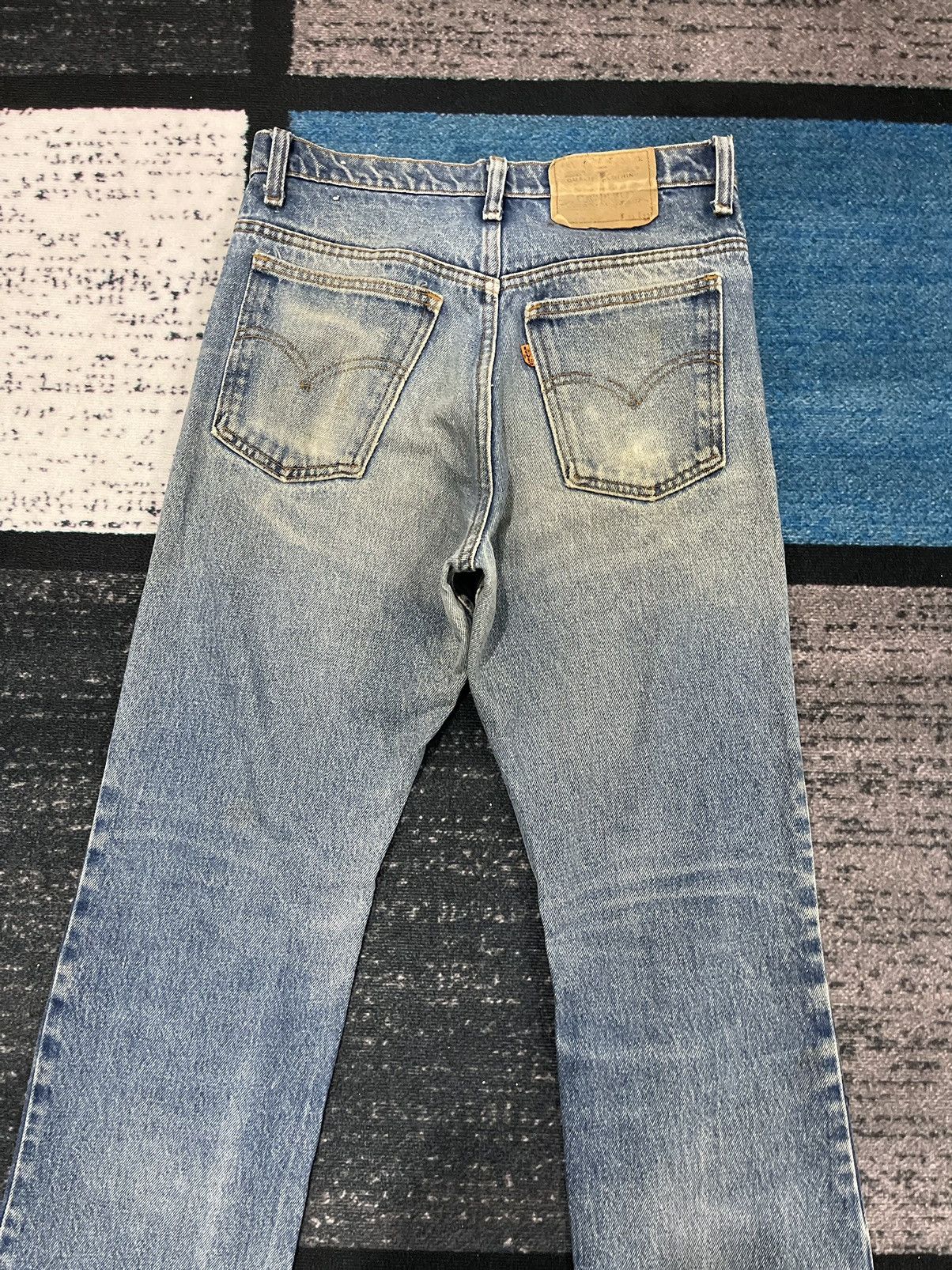 Levi's Vintage Levis Orange Tab Distressed Denim Pants Size US 30 / EU 46 - 3 Thumbnail