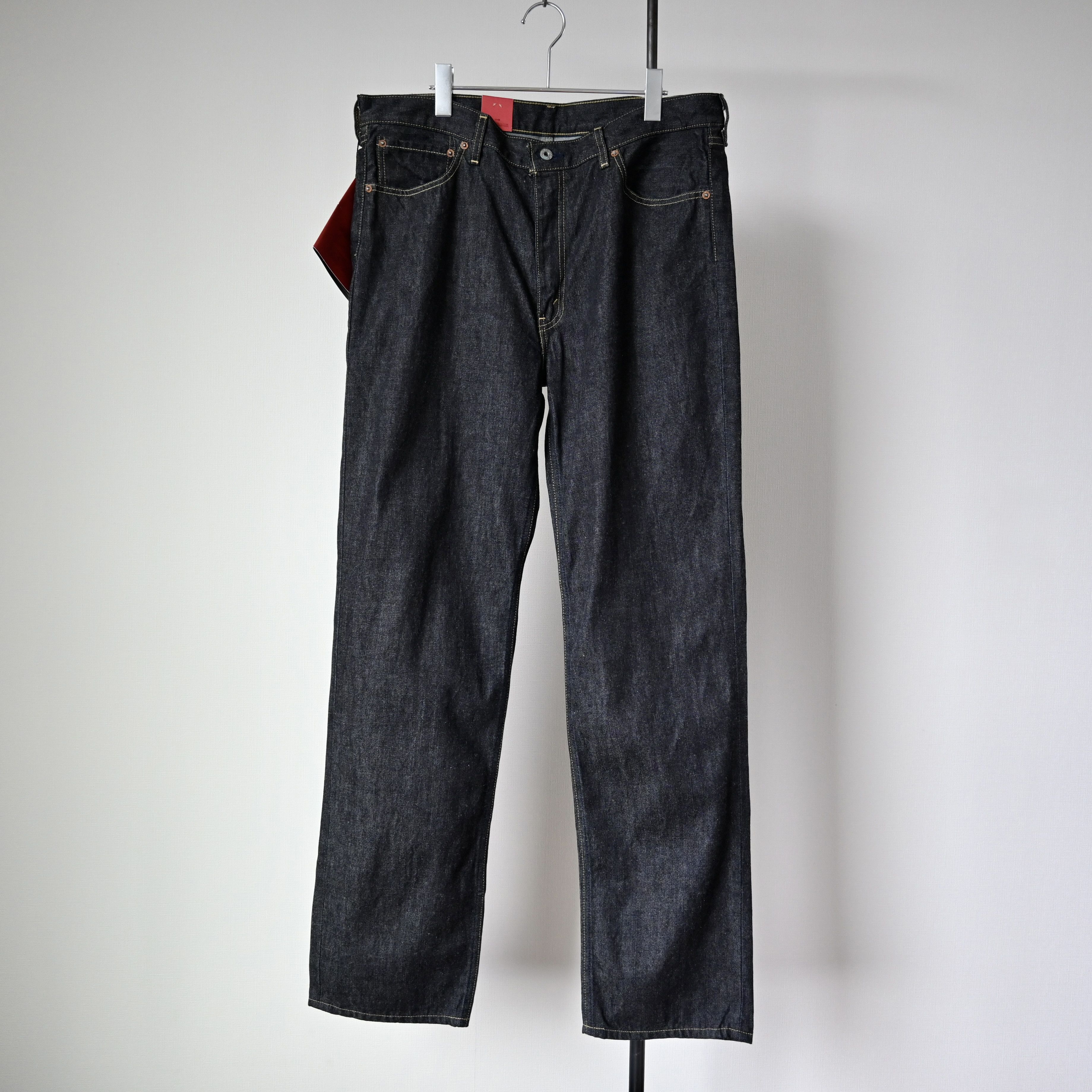 Levi's DEADSTOCK, 2009 Levi's 502 "Yellow Stitch" rigid denim jeans Size US 38 / EU 54 - 3 Thumbnail