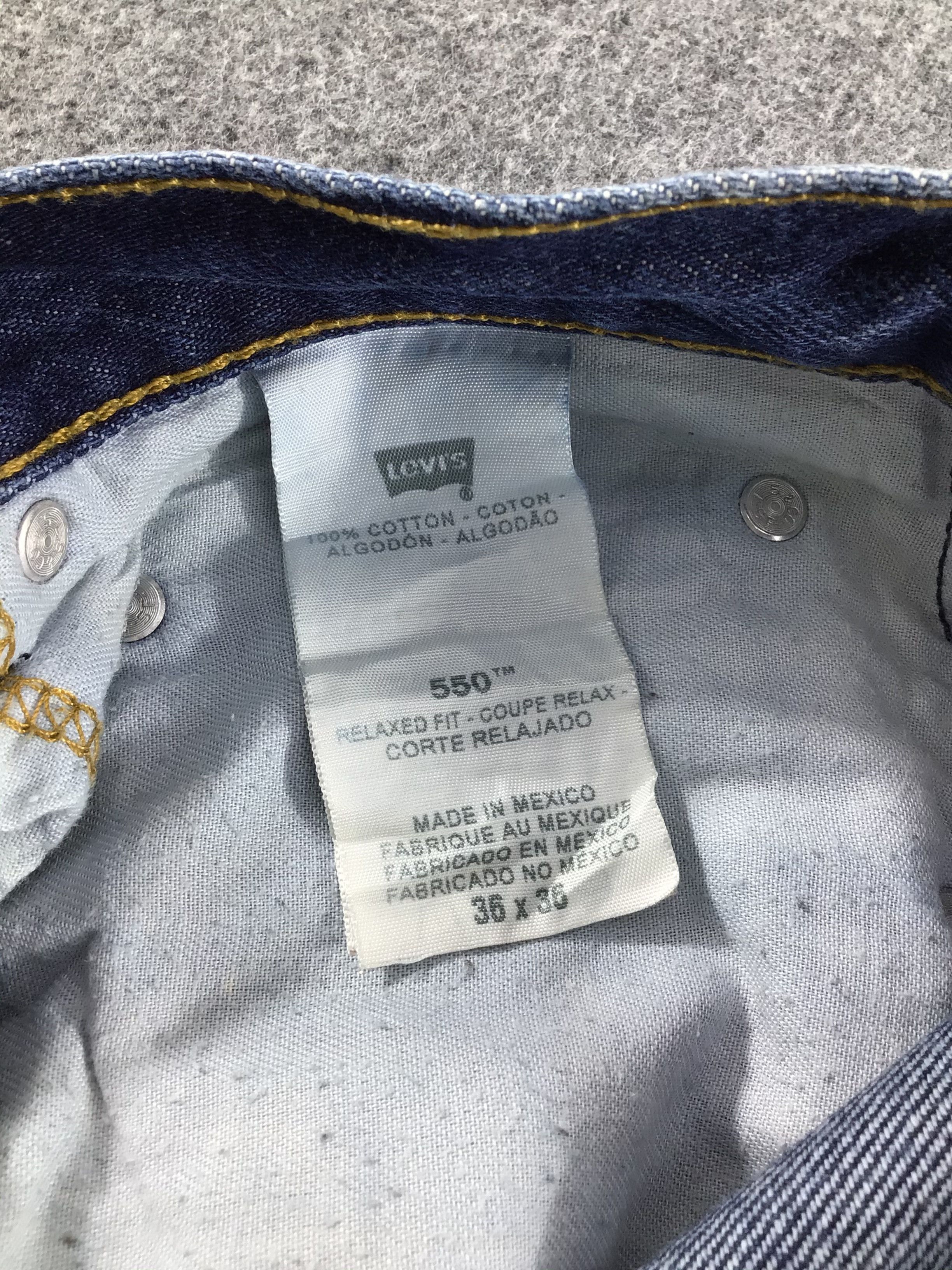 Levi's Vintage Levis 550 Jeans-J457 Size US 36 / EU 52 - 10 Thumbnail